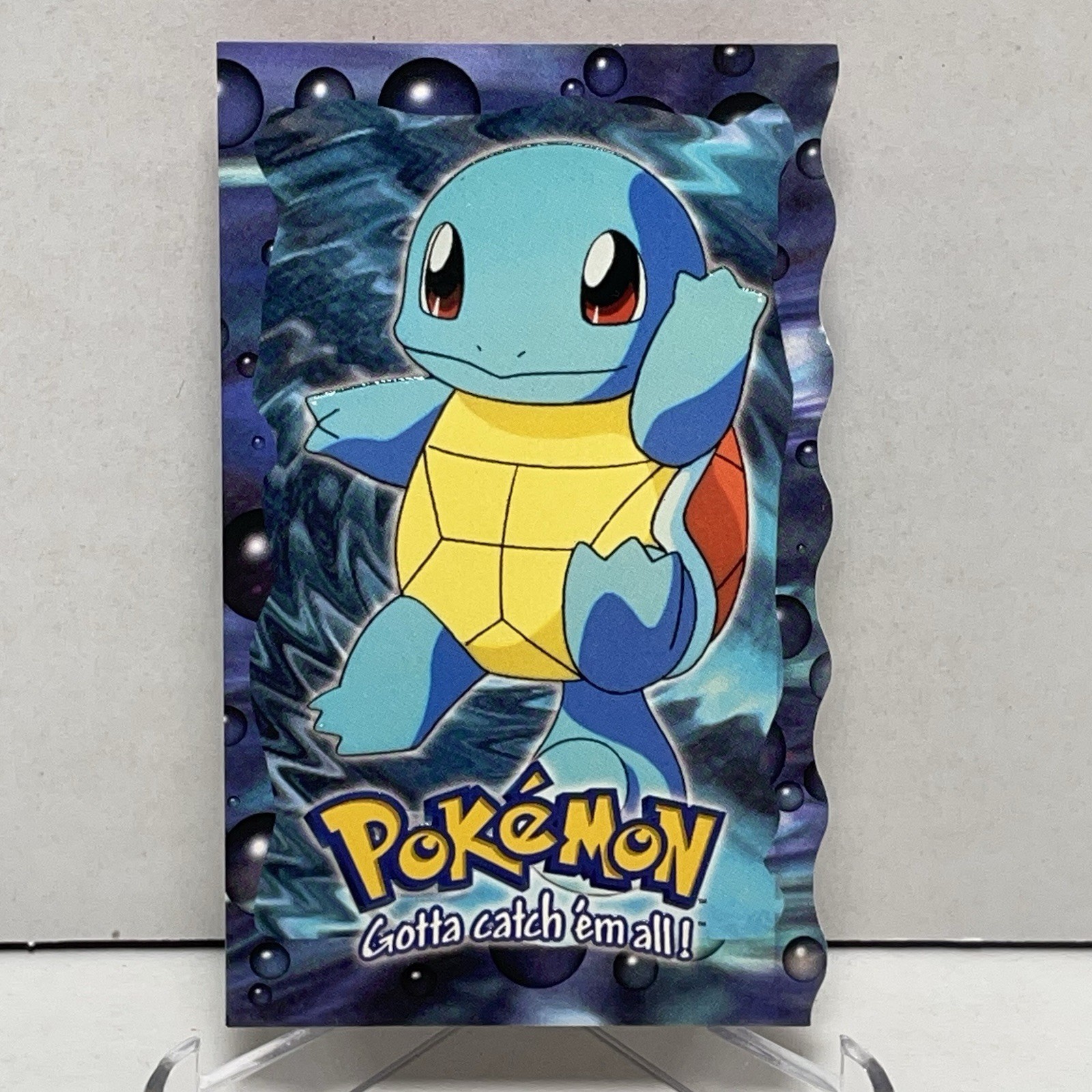 Topps Squirtle 1999 7 of 12/Pokemon Evolution