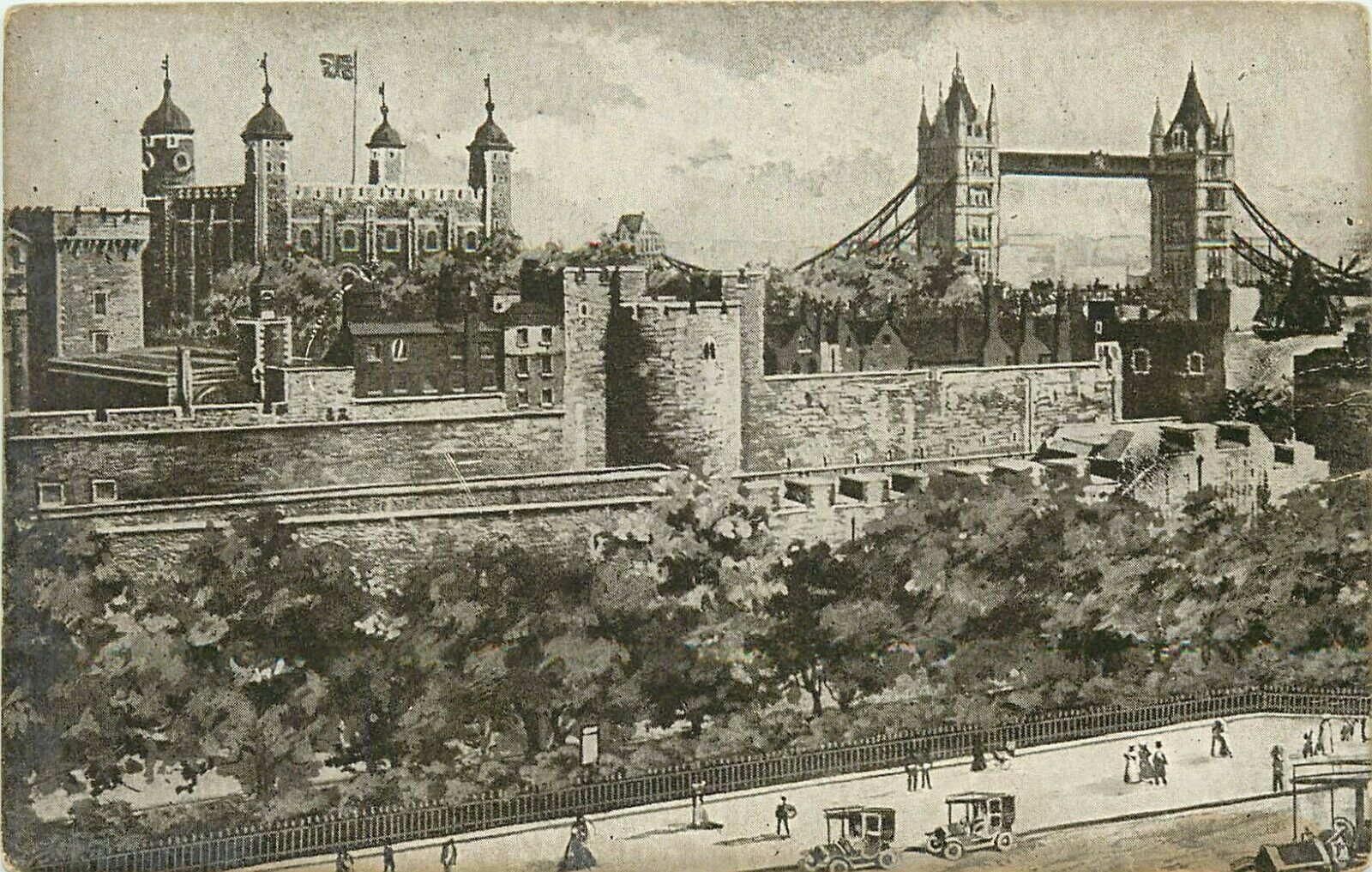 Tower of London England UK Postcard