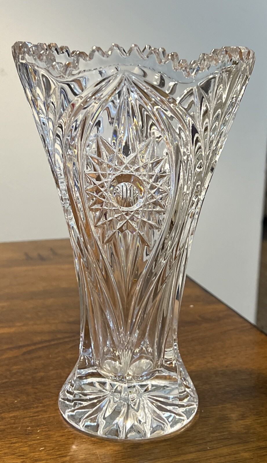 Vintage 8.5 inch Crystal Nachtmann German  vase