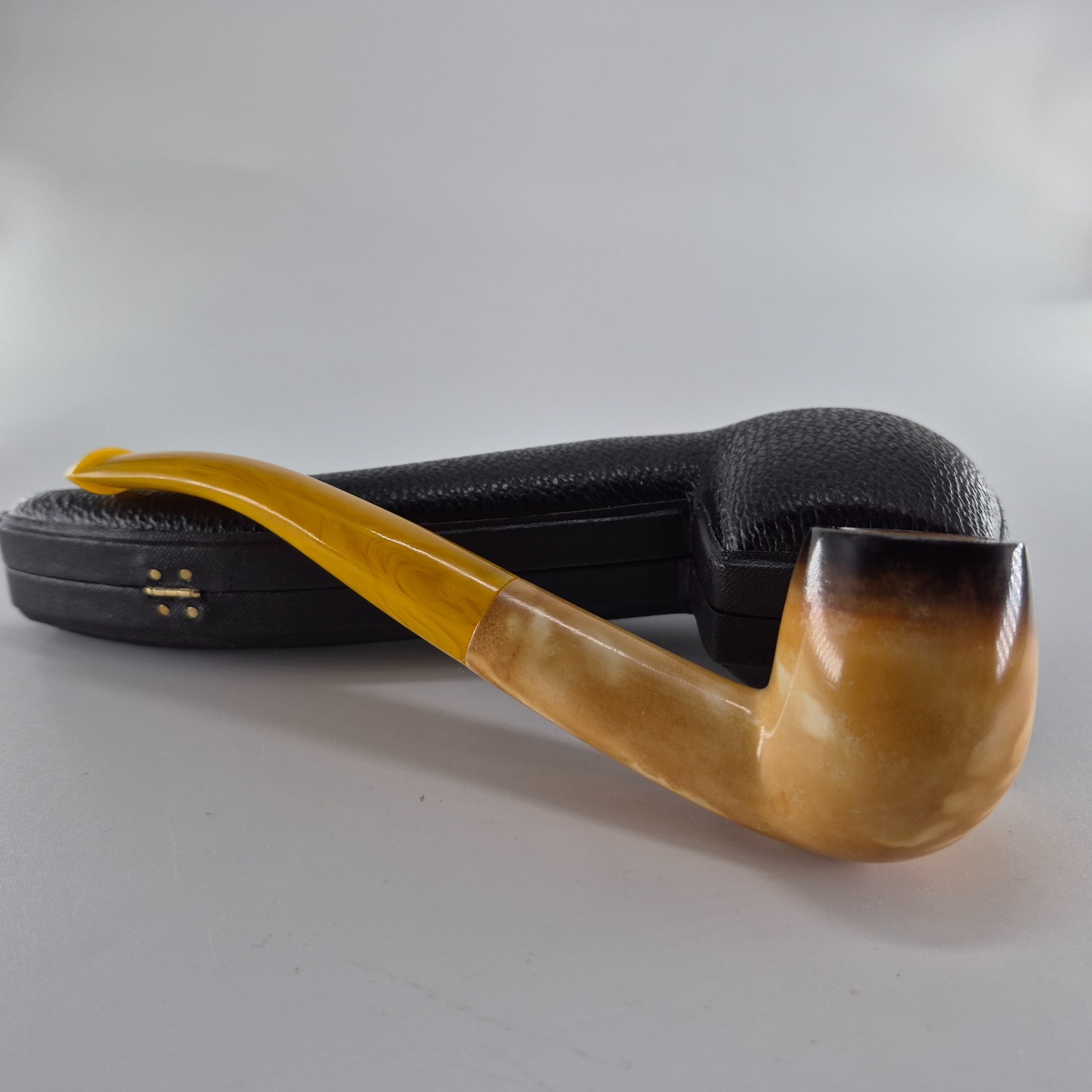 Lee Van Cleef meerschaum pipe handmade block meerschaum CPW Meerschaum Pipes a16