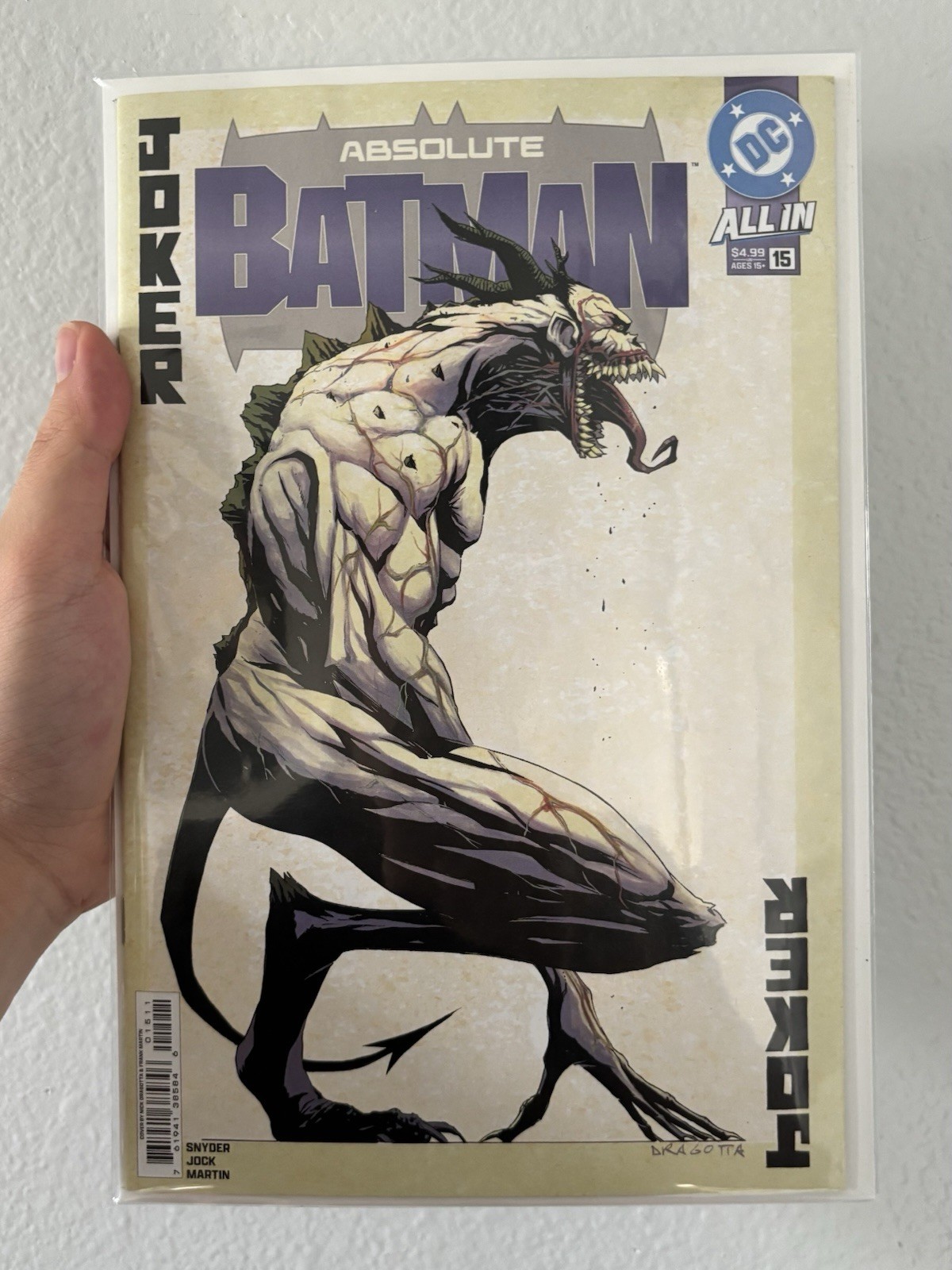 Absolute Batman #15 Main Cover A Nick Dragotta First Printing 1st Print 2025