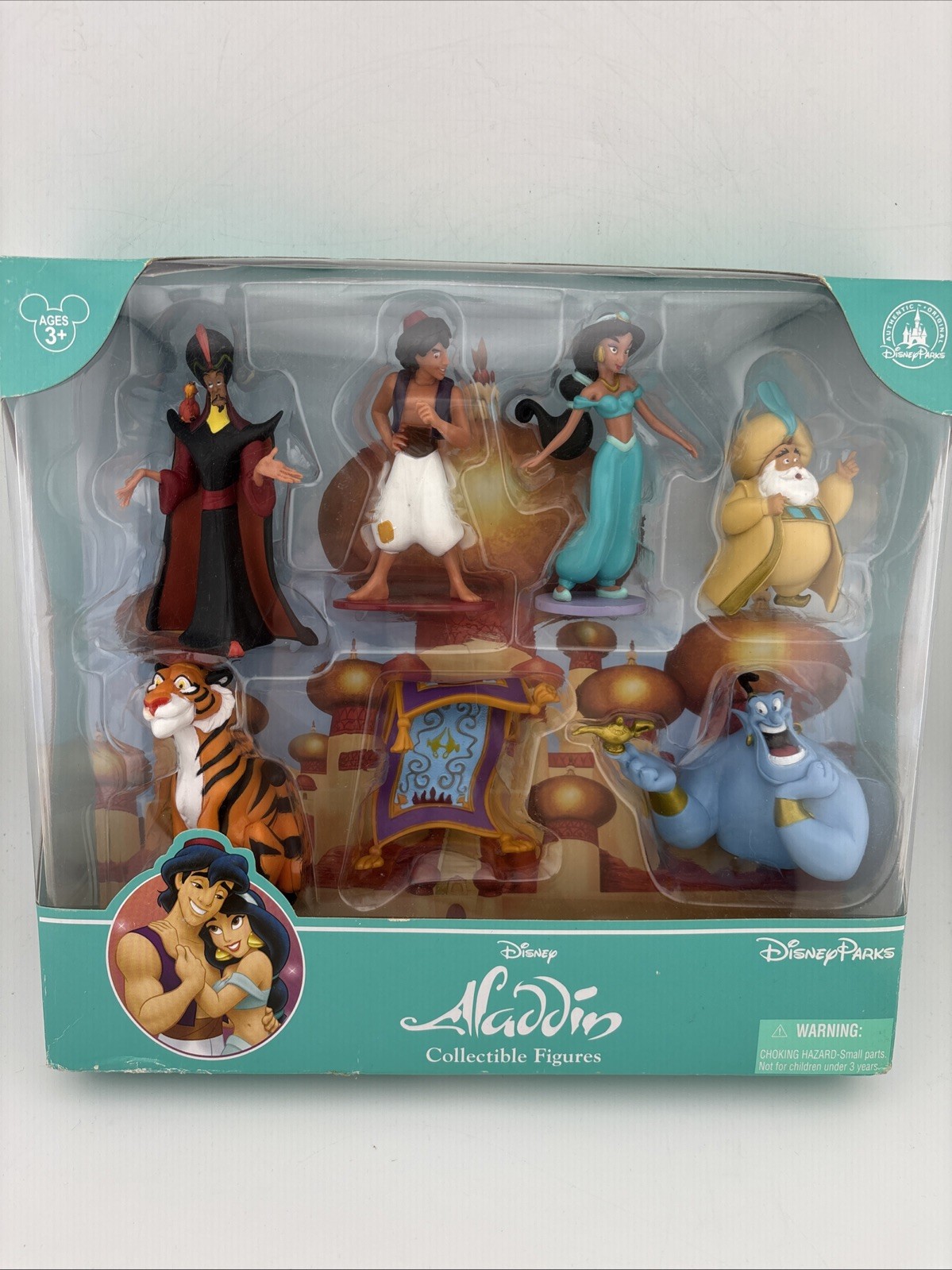NEW Disney Theme Parks Aladdin Princess Jasmine Figure Playset ￼