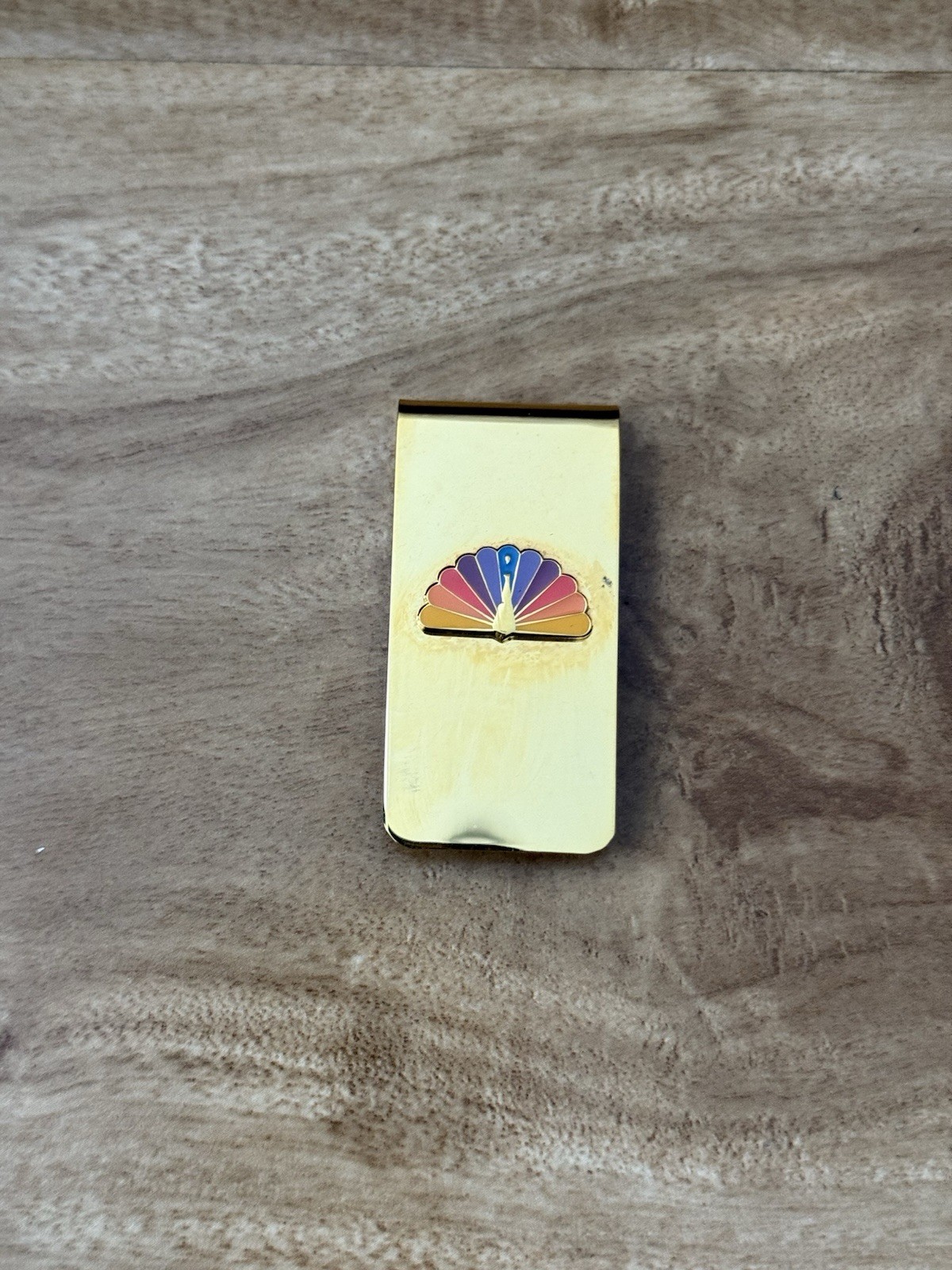 Vintage NBC Studios Money Clip National Broadcast Company