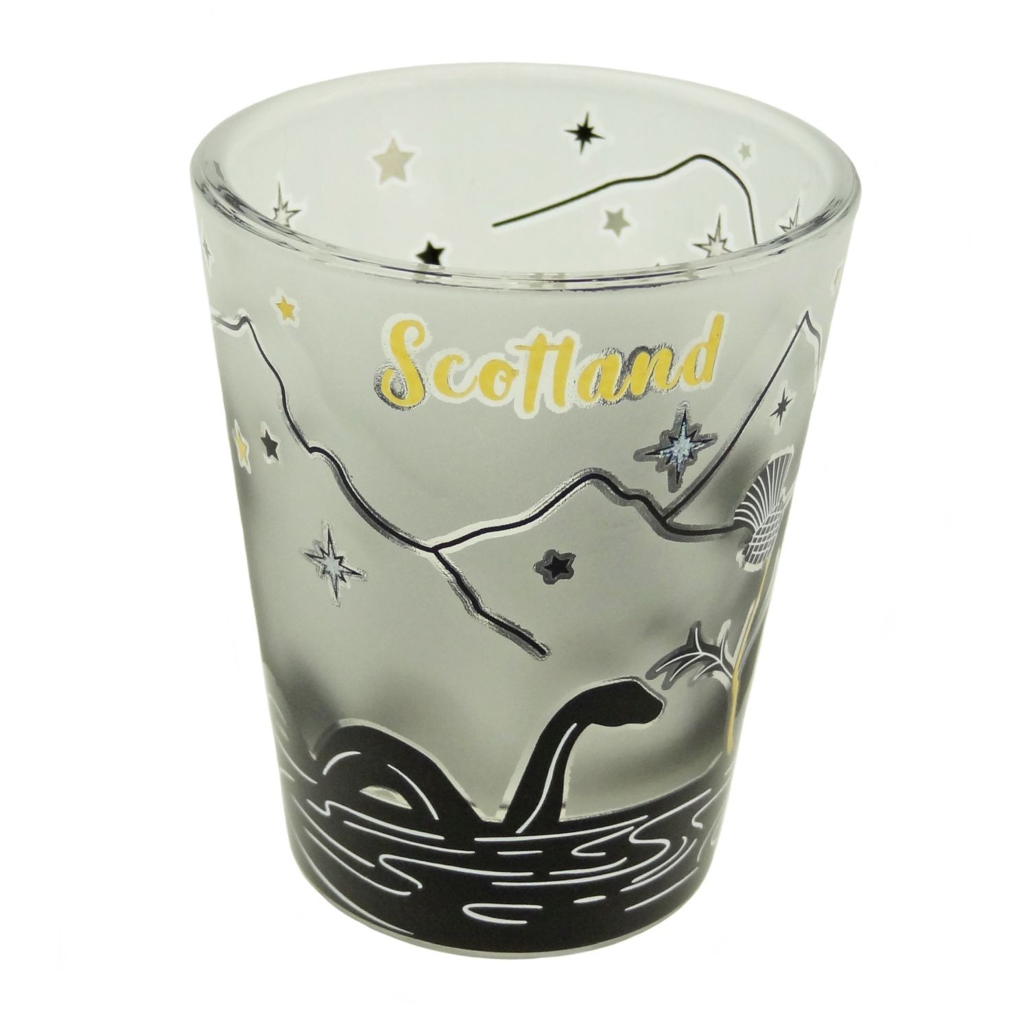 Glen Appin Scotland Design Shot Glass Scotland Print Scottish Symbol Bar Tool