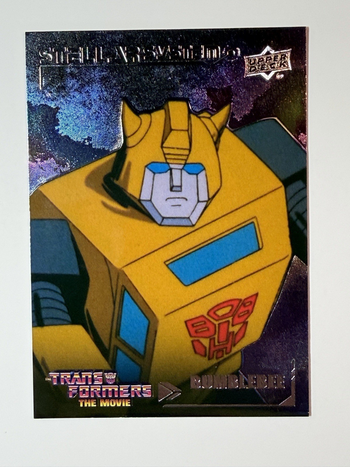 2026 Upper Deck Transformers 40th Bumblebee SS-2 Stellar System Insert