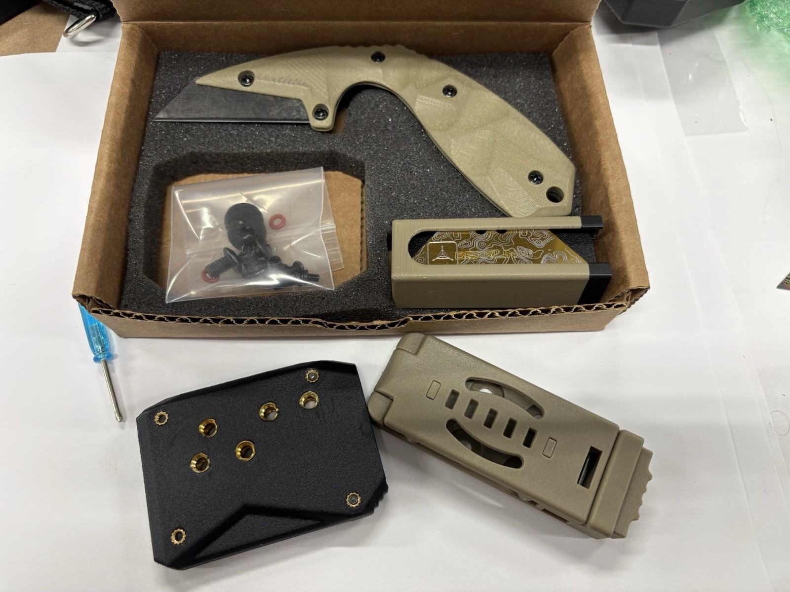 Triple Aught Design TAD Gear Ronin Energetics PTK 44 EDC Knife