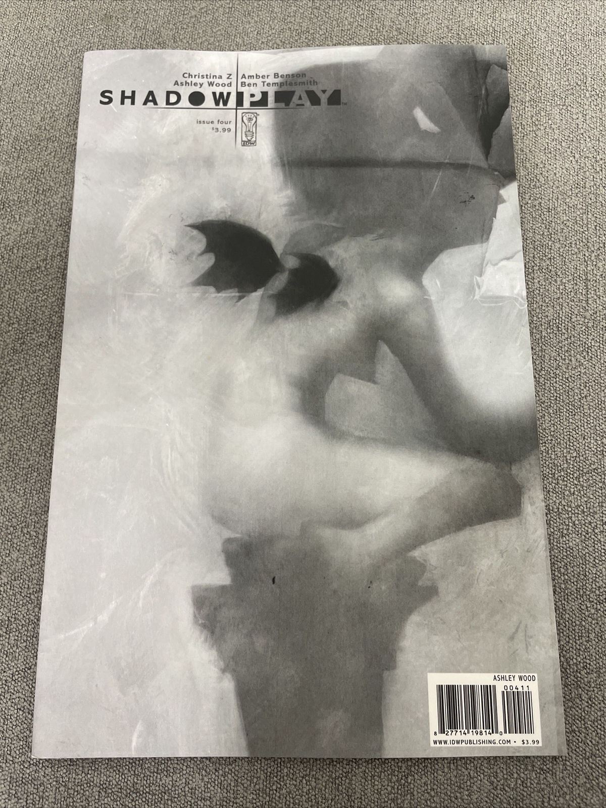 IDW Publishing Shadow Play #4 December 2005 First Printing EG