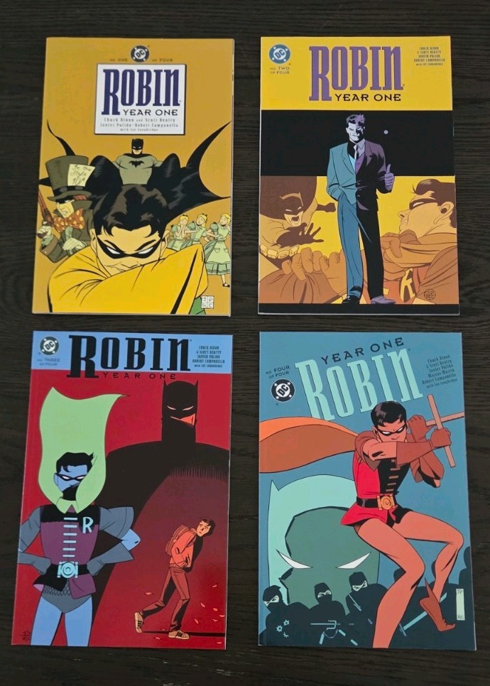 Robin: Year One #1-4 (2000, DC) NM Complete Set Dick Grayson Robin: Year One #1-4 (2000, DC) NM Complete Set Dick Grayson
