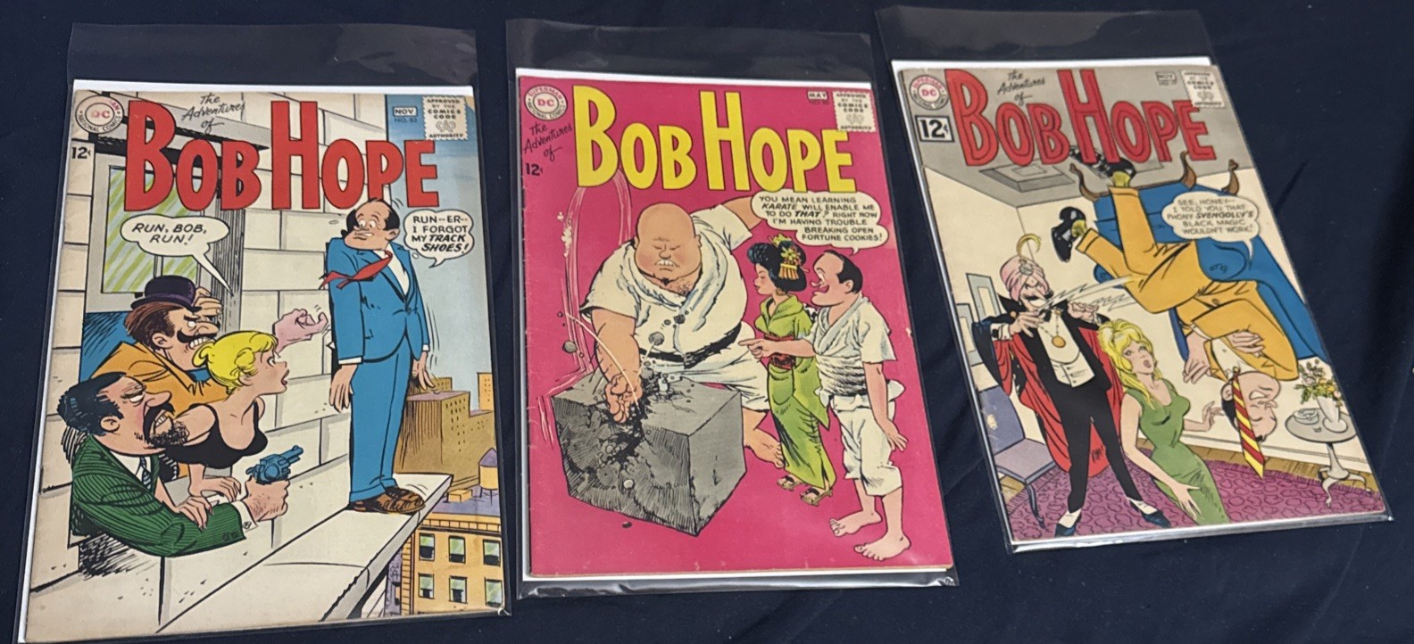The Adventures Of Bob Hope     #77 80  83    1962   Fine lot of three
