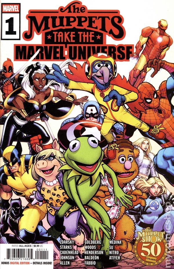 Muppets Take the Marvel Universe 1A 2026 Stock Image