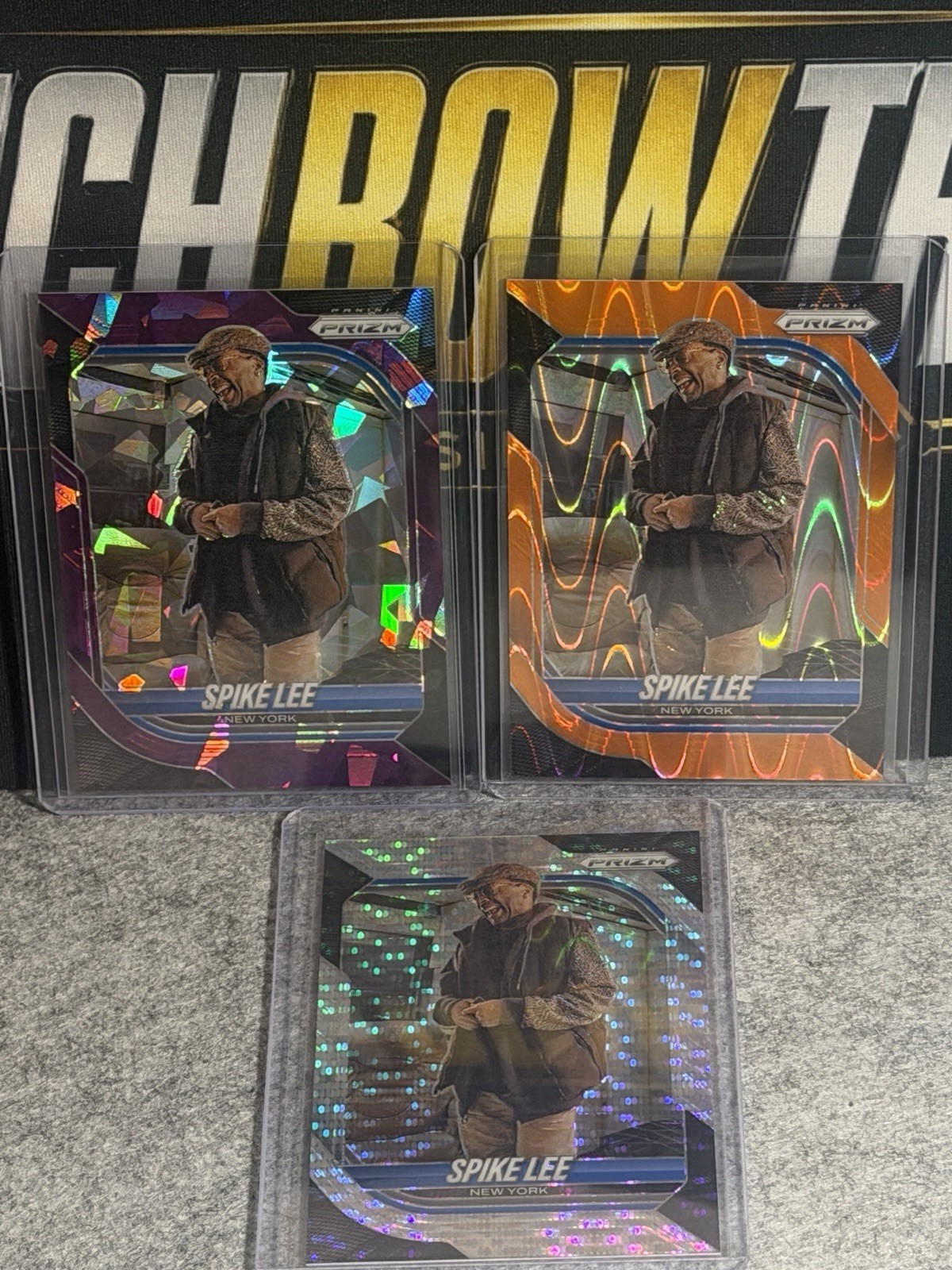 Panini Prizm 2025 Spike Lee #135 Standard Size Non-Sport Trading Cards 3 Lot