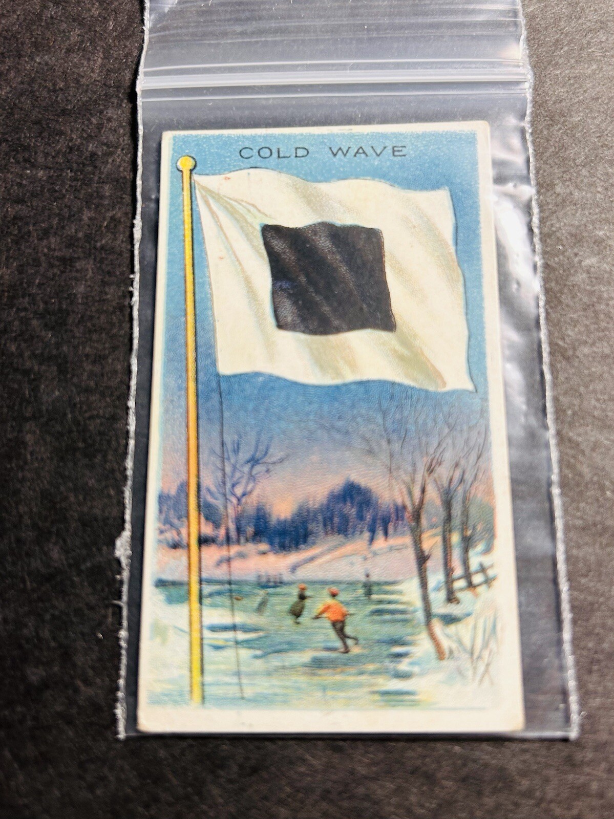 1909-1911 T59 Flags of Nations - Cold Wave - Recruit Little Cigars