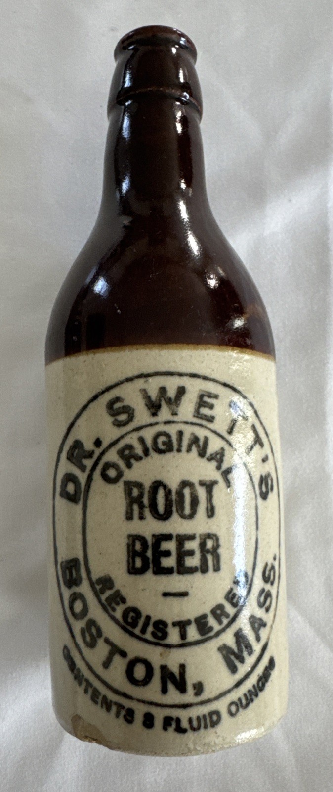 Dr. Swett’s Original Root Beer Bottle Circa 1900
