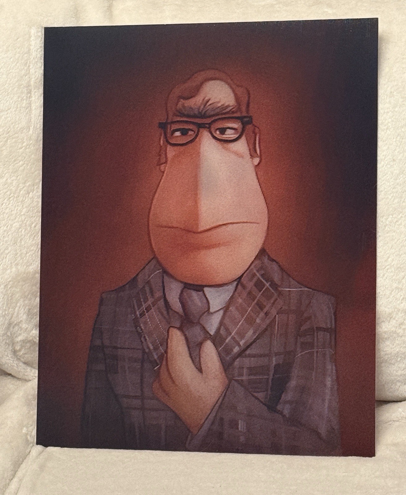 Muppet Haunted Mansion Newsman Master Gracey Changing Portrait Disneyland Hotel Muppet Haunted Mansion Newsman Master Gracey Changing Portrait Disneyland Hotel