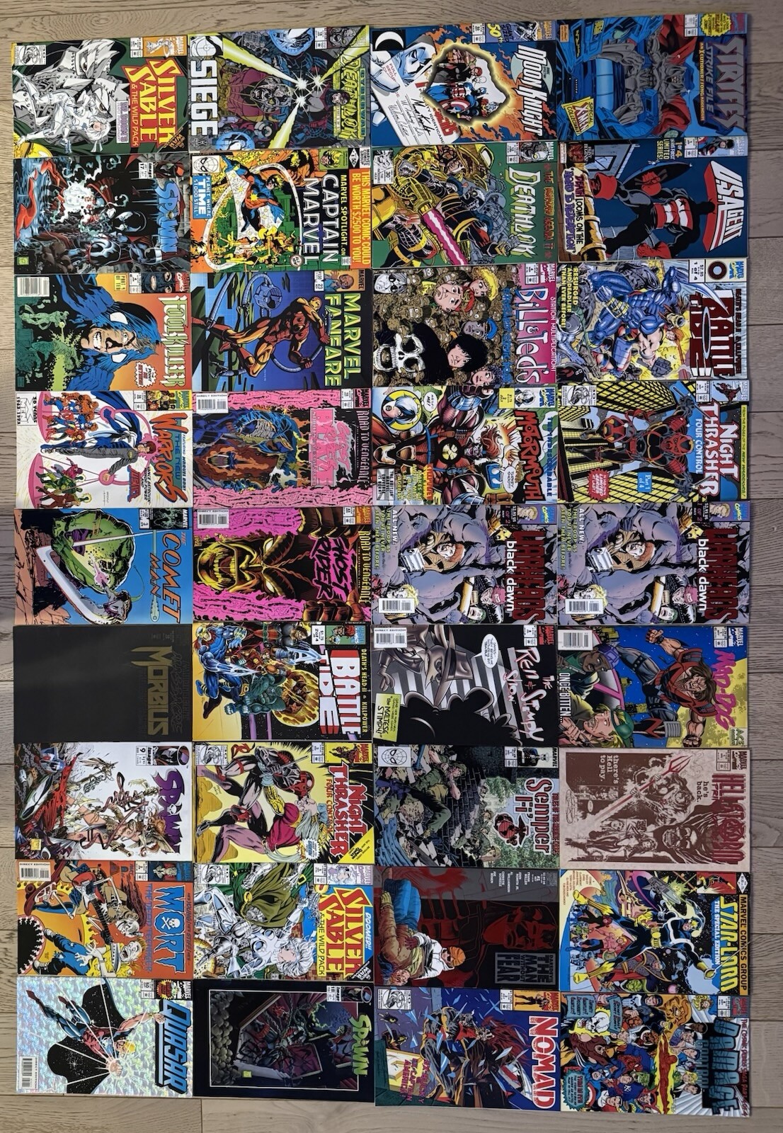 Marvel Comics Lot of 36 – Mixed Titles – Mint/Near Mint – Bagged & Boarded