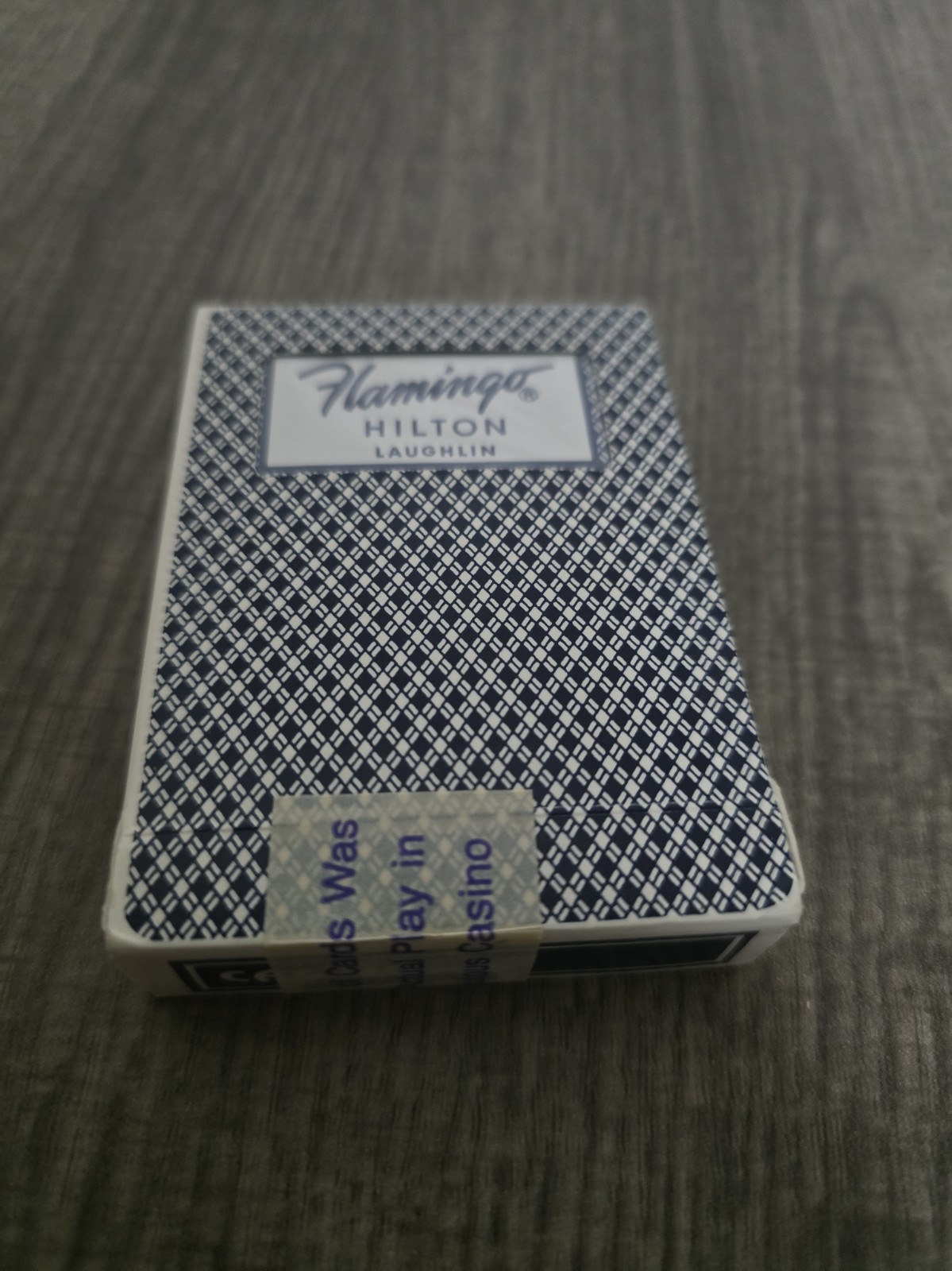 Aristocrat Deck of Flamingo Hilton Laughlin Playing Cards Used in Casino