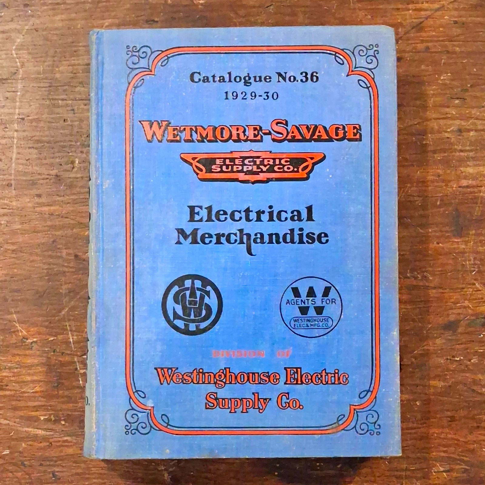 Vintage 1929 1930 Wetmore Savage Westinghouse Electrical Merchandise Catalog 36
