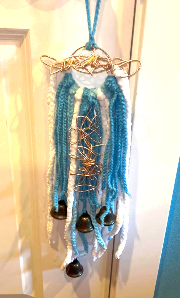 SALE Witch Bells Sky Cloud Folk Magic Hoodoo Voodoo Pagan Decor Protection B23