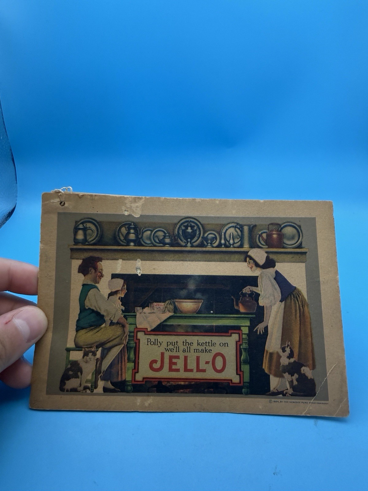 Vintage 1924 Jell-O Recipe Booklet Maxfield Parrish Complete Ice Cream Insert