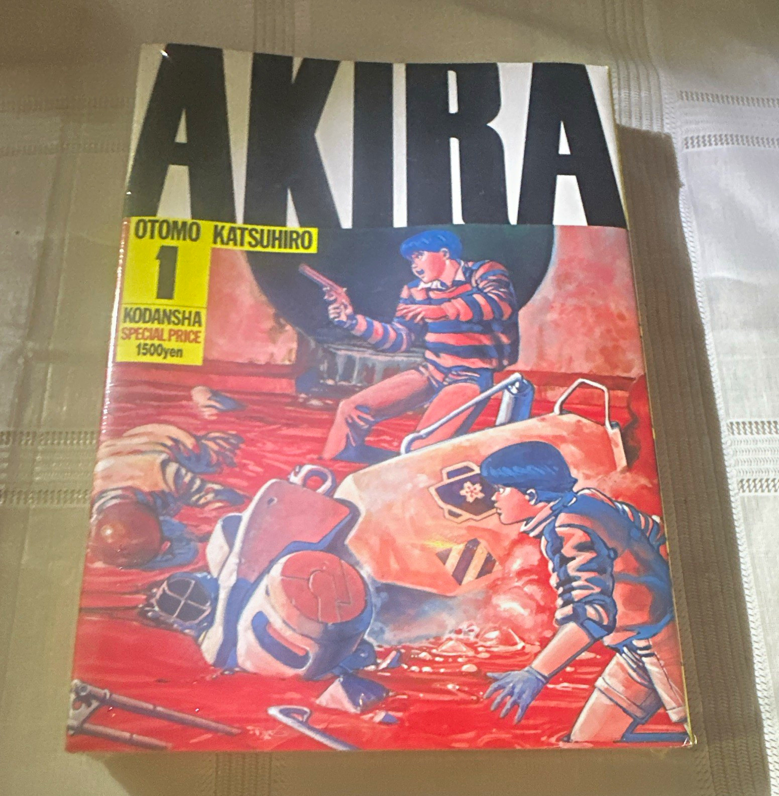 Akira Vol. 1 Softcover Japanese Kodansha Katsuhiro Otomo ISBN 4-06-103711-0