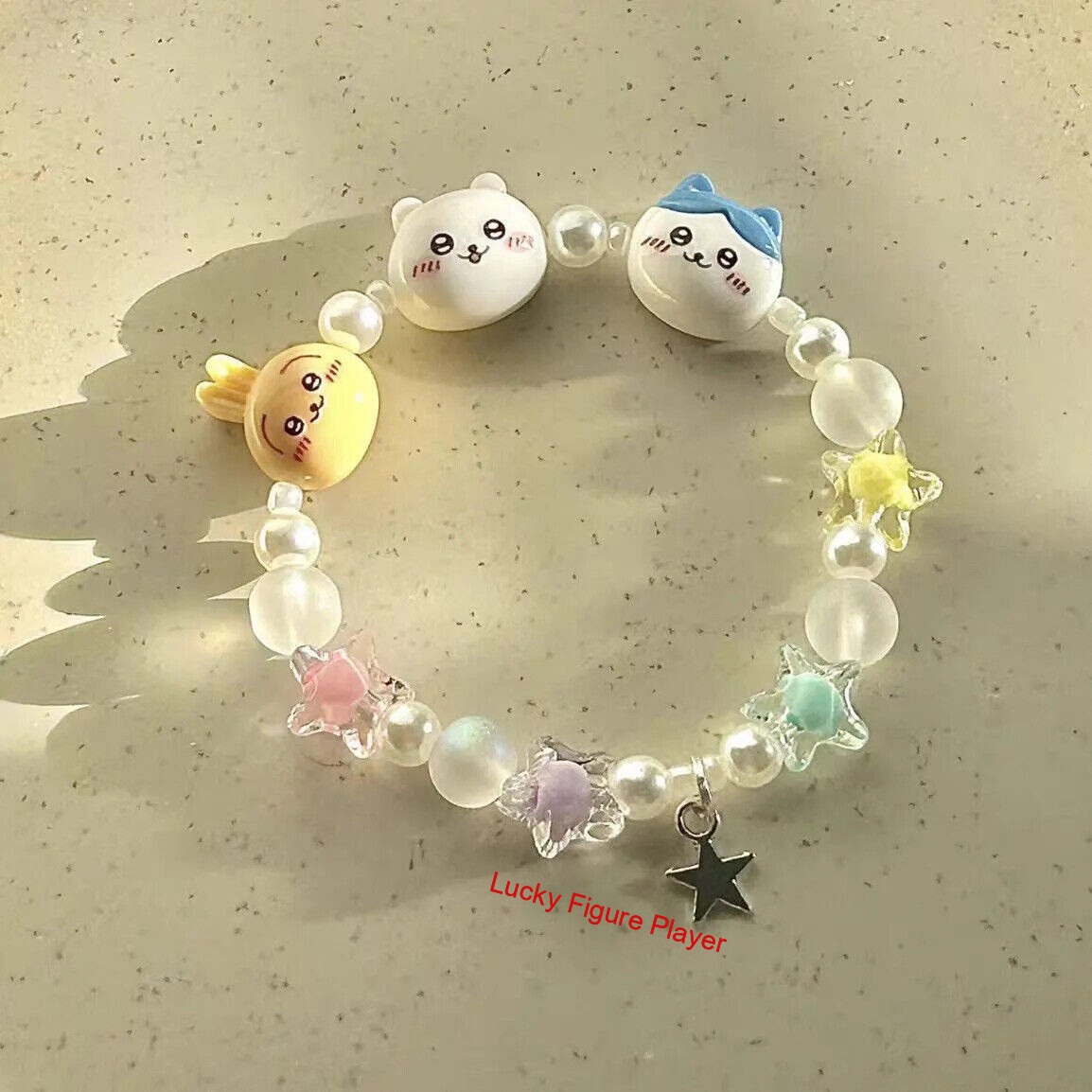 2Pcs/set Chiikawa Hachiware Usagi Head Ornament Bracelets Skewers Decorations