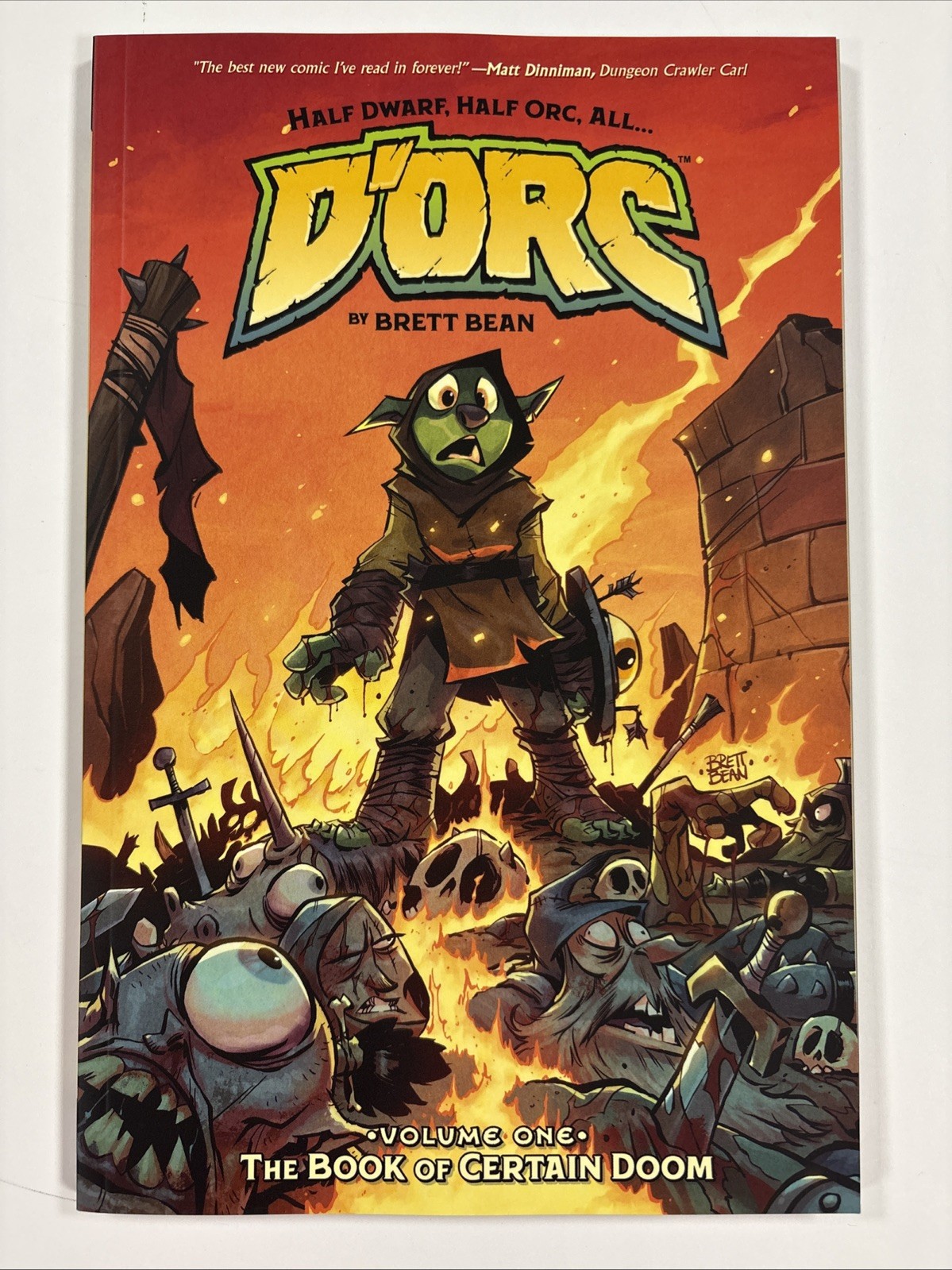 D'Orc Volume 1 The Book of Certain Doom Image TPB 2026 BRAND NEW Brett Bean