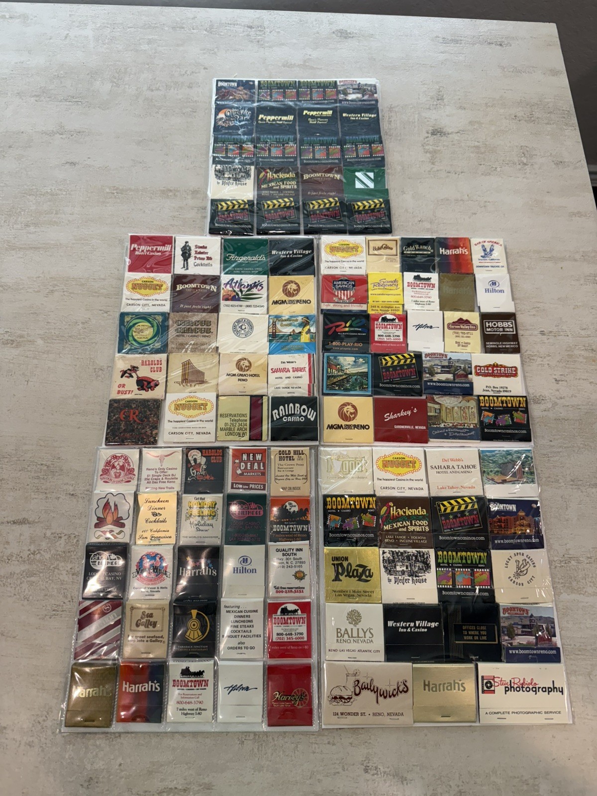 100+ Vintage Casino Hotel Matchbooks Reno Nevada Las Vegas MGM Harrah’s Boomtown 100+ Vintage Casino Hotel Matchbooks Reno Nevada Las Vegas MGM Harrah’s Boomtown