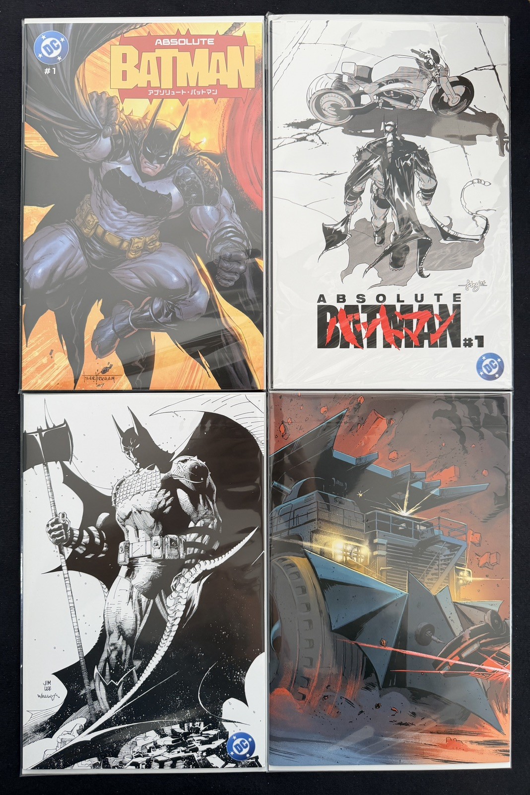 DC Absolute Batman • Japanese Edition Phase 6 Wave 2 • Four Book Lot DC Absolute Batman • Japanese Edition Phase 6 Wave 2 • Four Book Lot