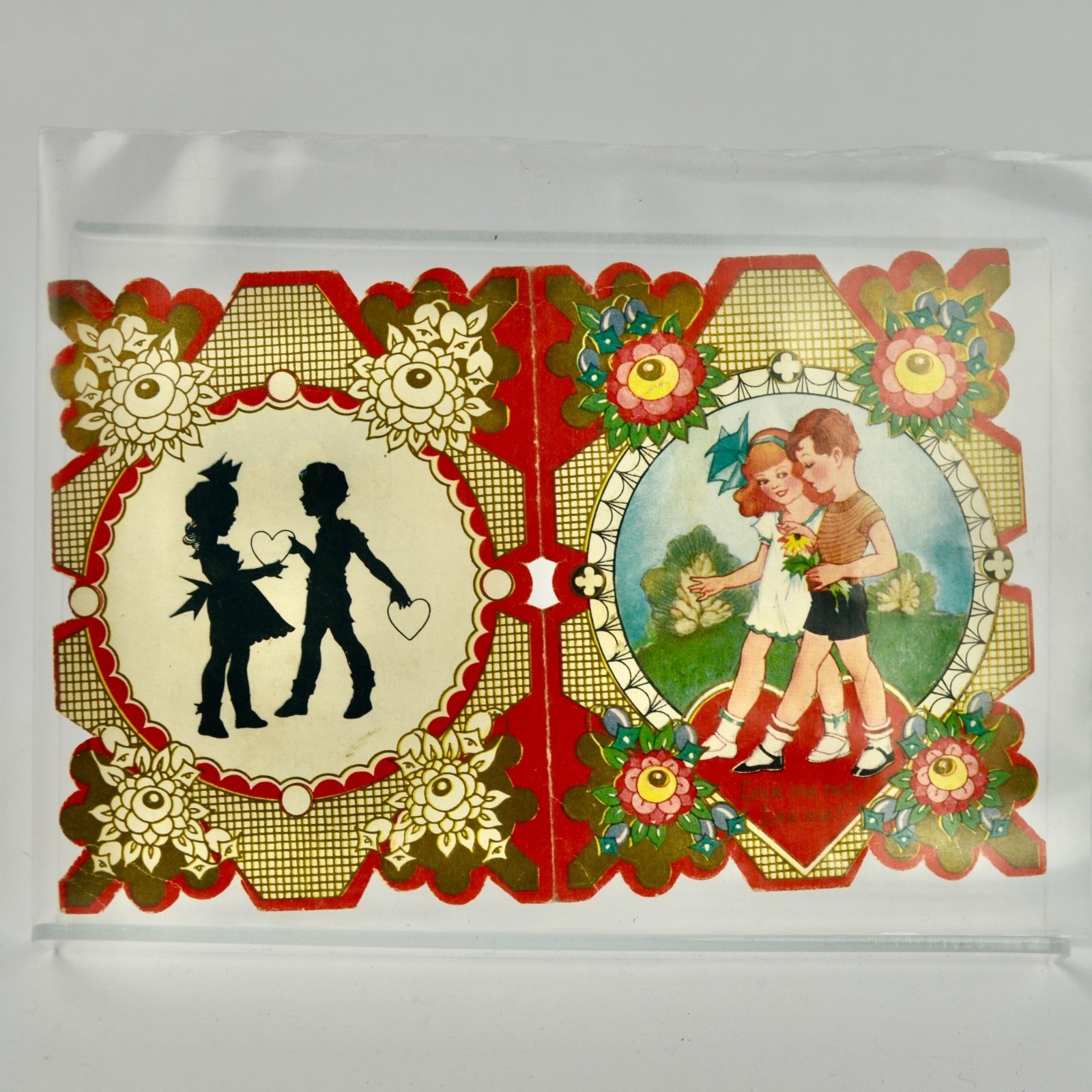 Vintage Valentine\'s Day Card Love Me Not Vintage Valentine\'s Day Card Love Me Not