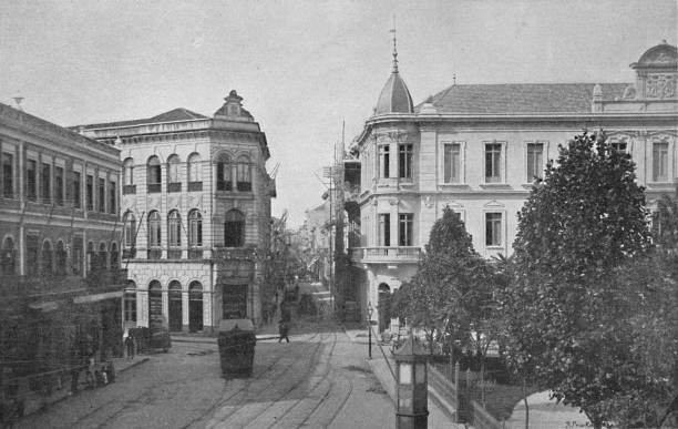 Largo S Bento 1895 Largo Sao Bento is one of oldest public spaces - Old Photo