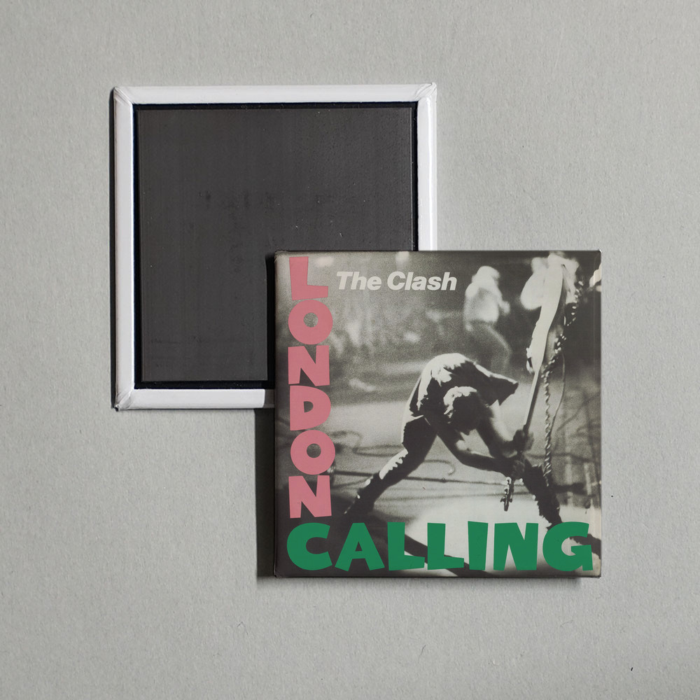 The Clash - London Calling (Remastered) Album Cover Locker Fridge Magnet