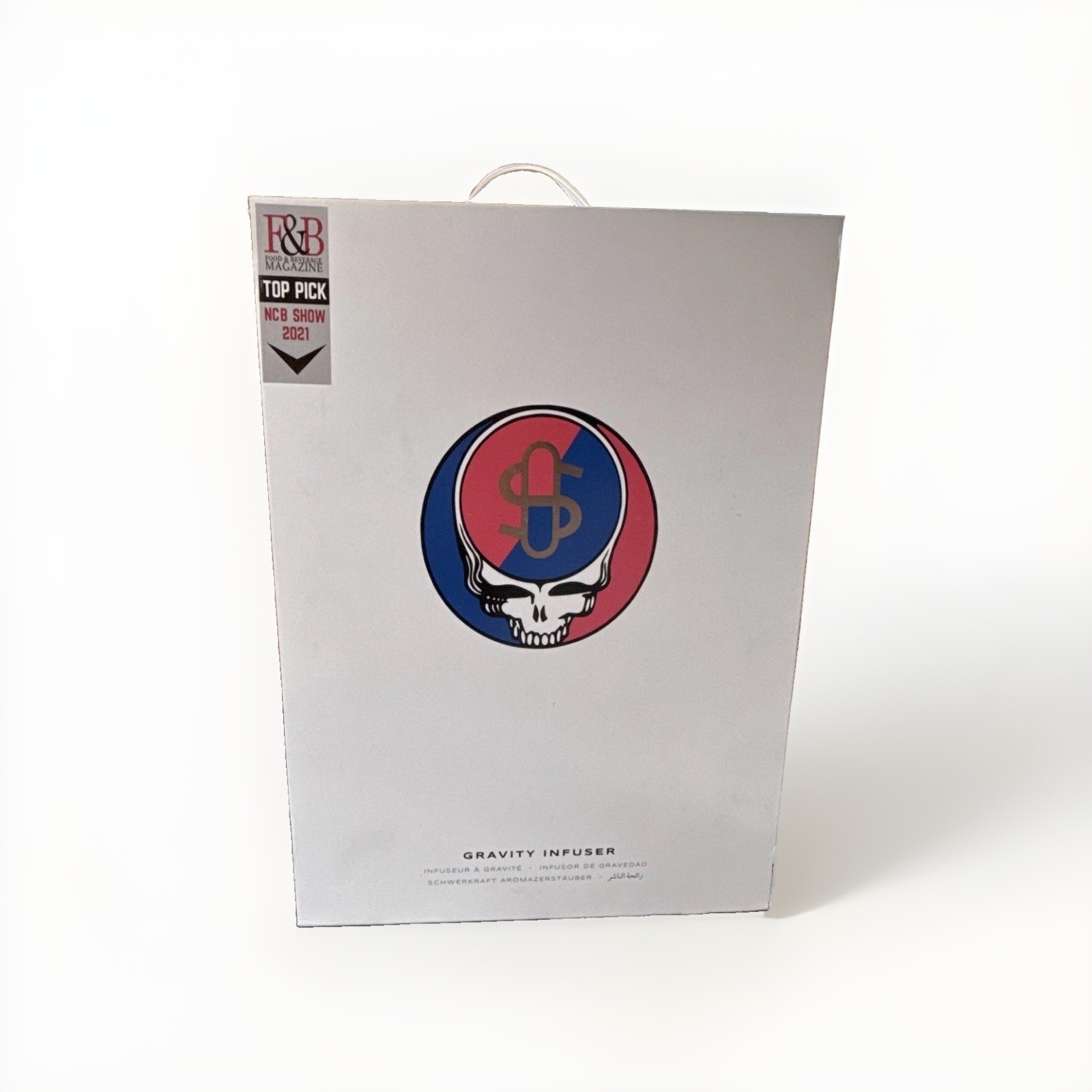 Stündenglass x Grateful Dead Gravity Infuser Hookah Box Limited Edition