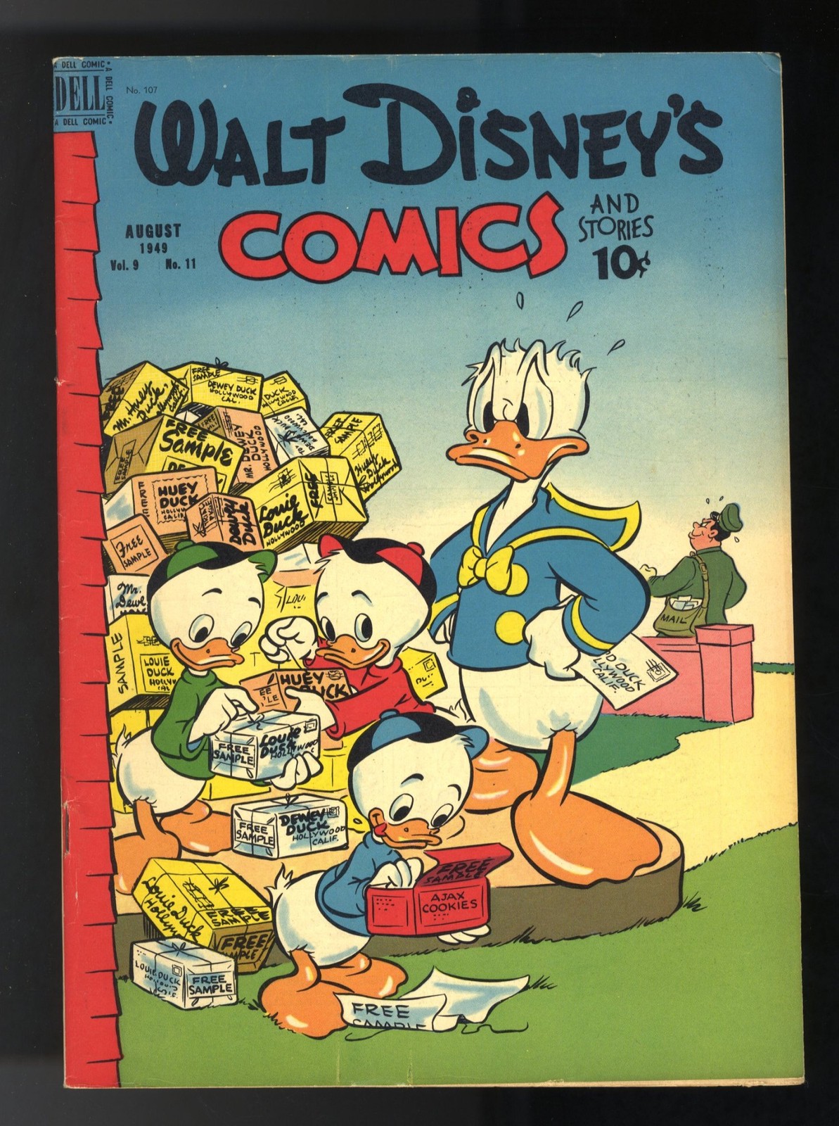 Walt Disney's Comics And Stories #107 VF+ 8.5 Dell 1949