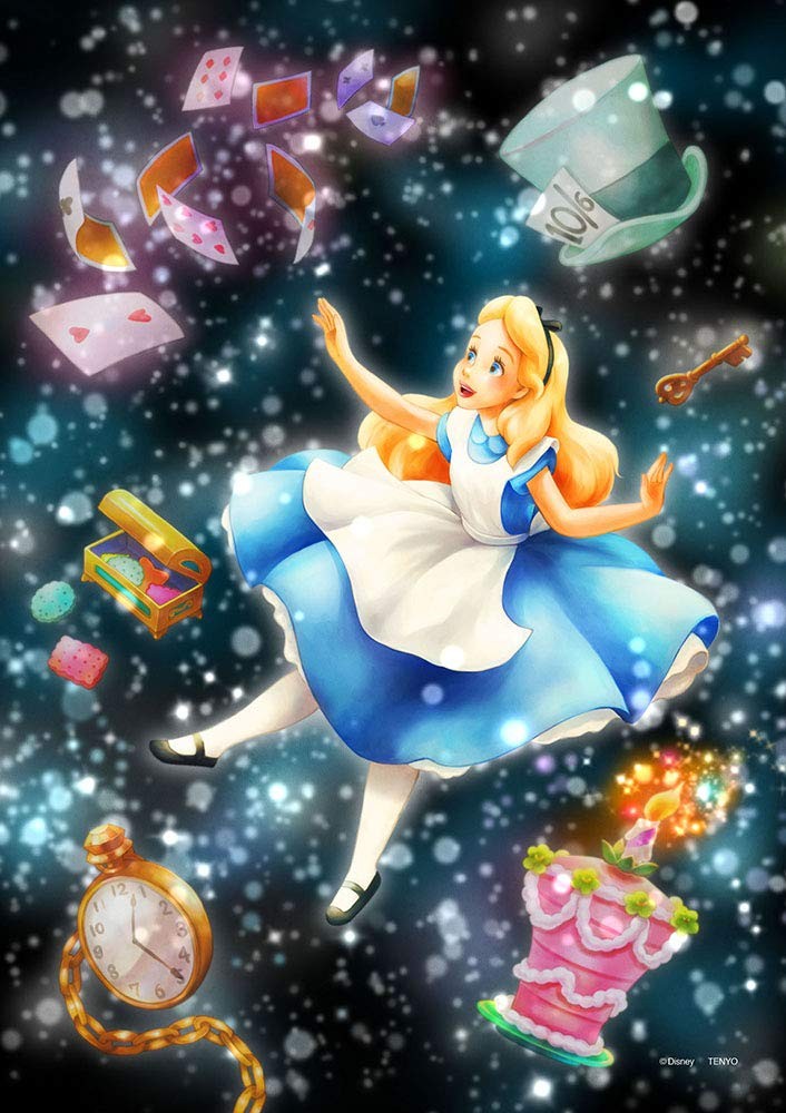 Tenyo (Made in Japan) 266-piece Gyutto Series Jigsaw Puzzle: Disney\'s Alice in W