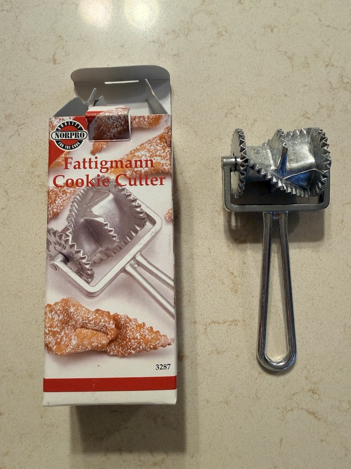 LKN Norpro Fattigmann Norwegian Cookie Cutter Scandinavian Baking LKN Norpro Fattigmann Norwegian Cookie Cutter Scandinavian Baking