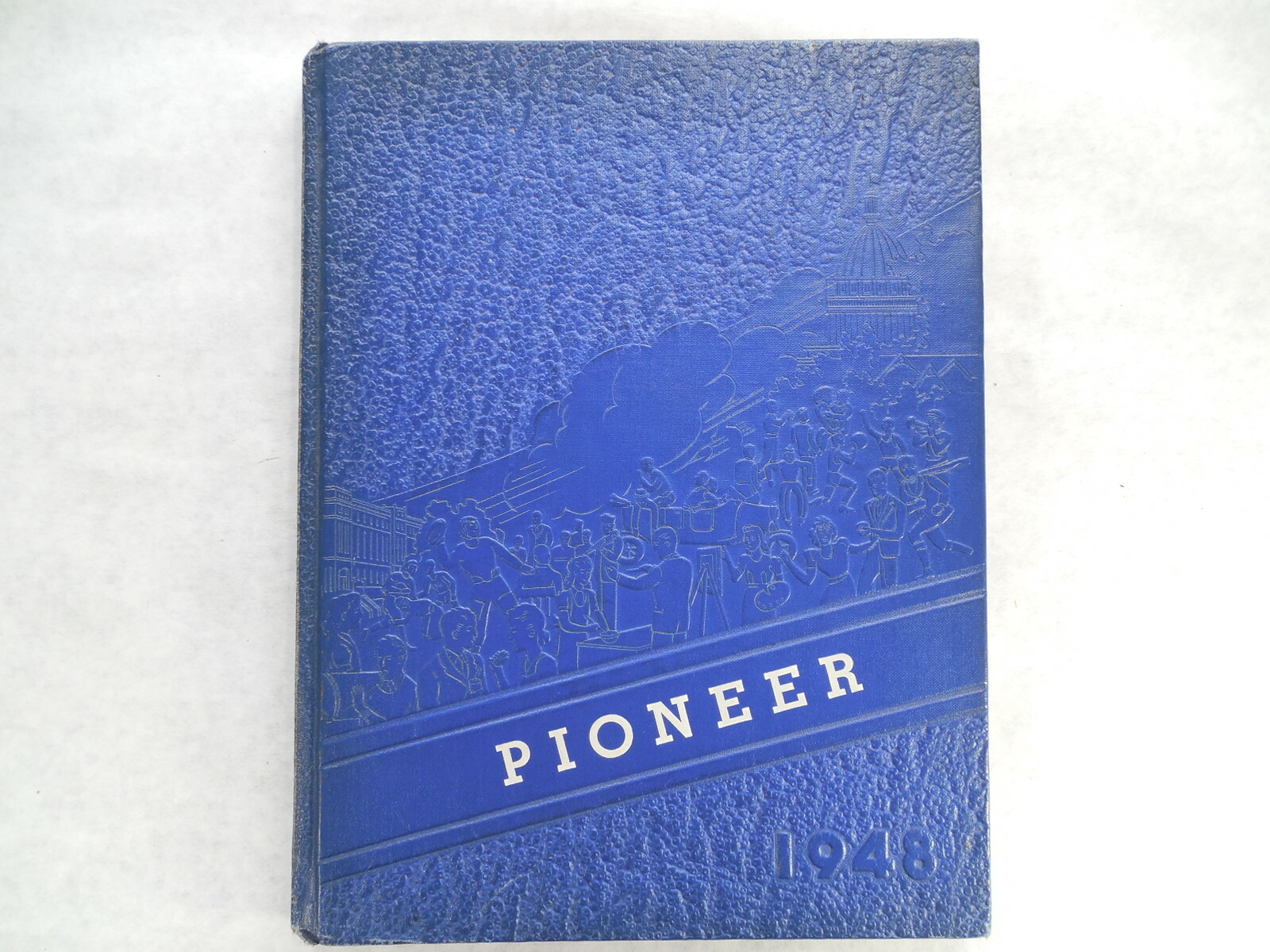 Yearbook, Palestine Township High School, Palestine Illinois, 1948, Pioneer