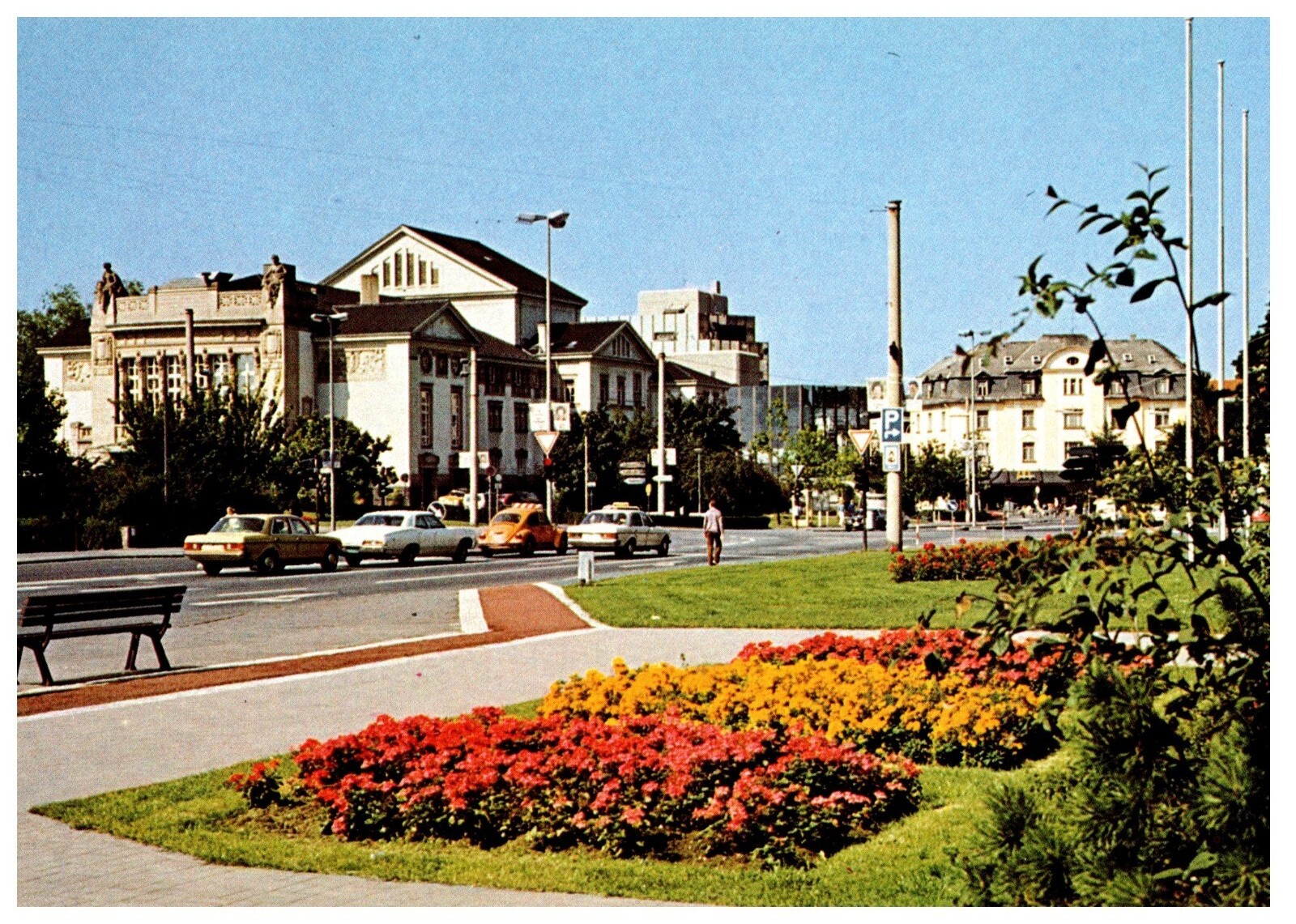 POSTCARD Vintage Giessen Germany 3 