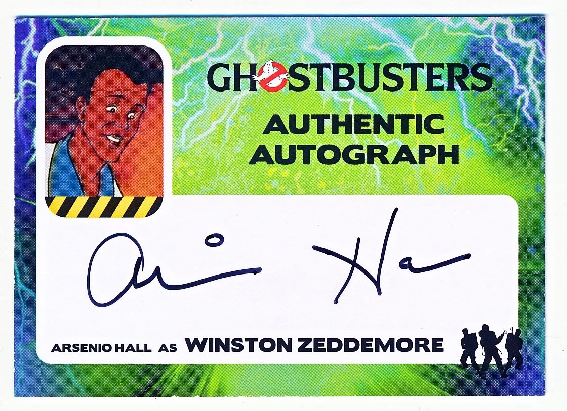 Cryptozoic Ghostbusters Arsenio Hall Autograph Auto #AH - QTY AVAIL