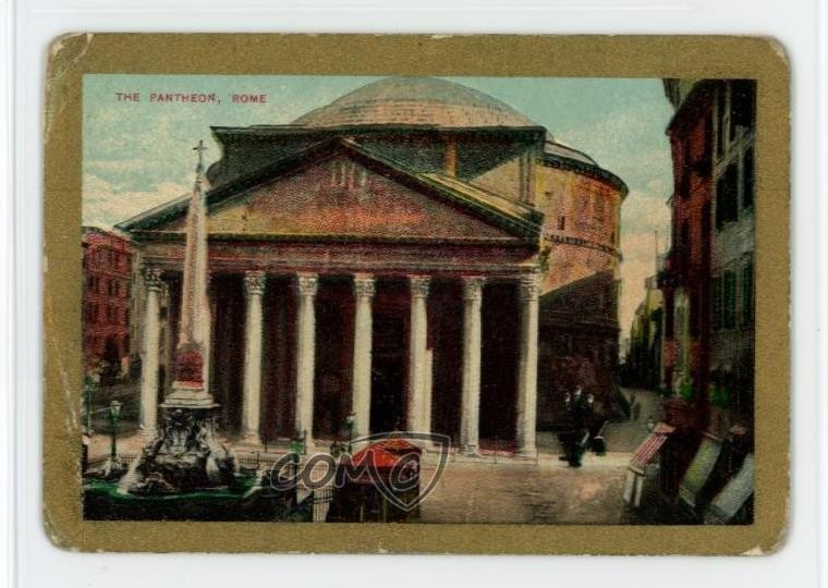 1911 ATC Sights & Scenes of the World T99 Pantheon Rome Italy 14tz
