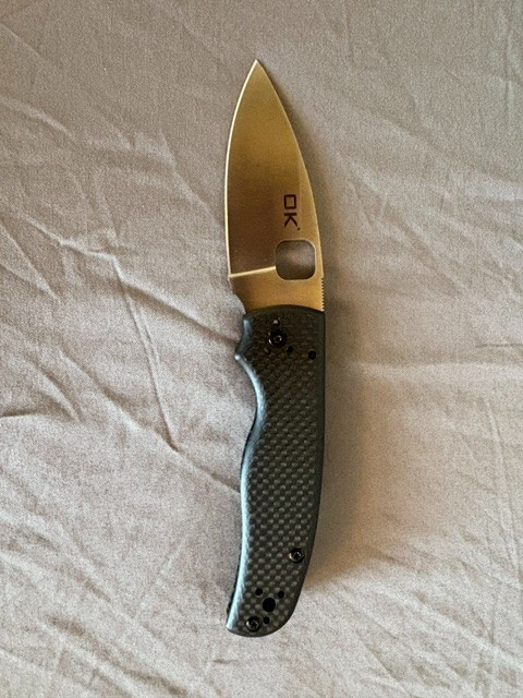 OK Knives Shaman in M390 and Carbon Fiber OK-229CF Limited Edition