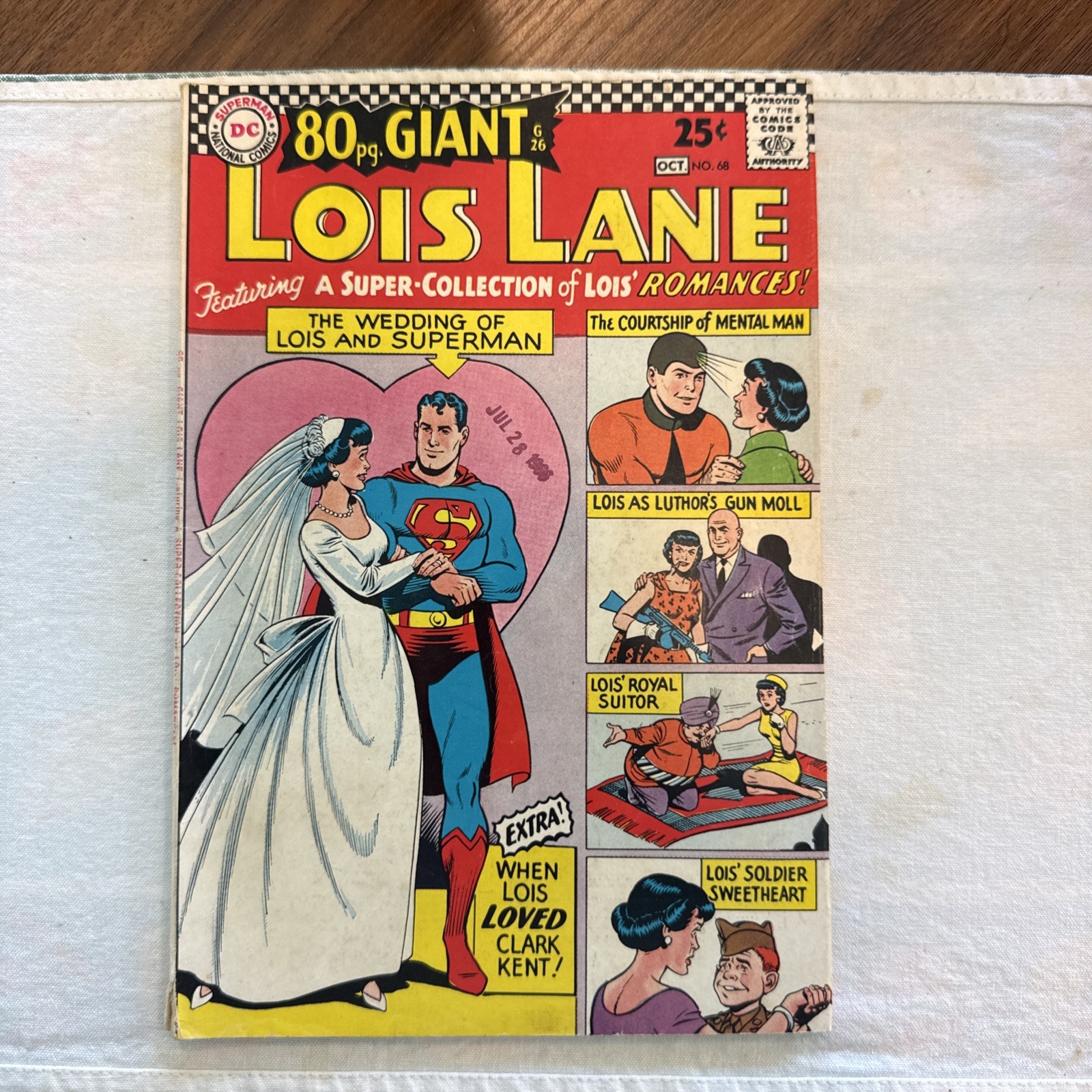 Superman\'s Girl Friend, Lois Lane #68 (DC Comics September-October 1966)