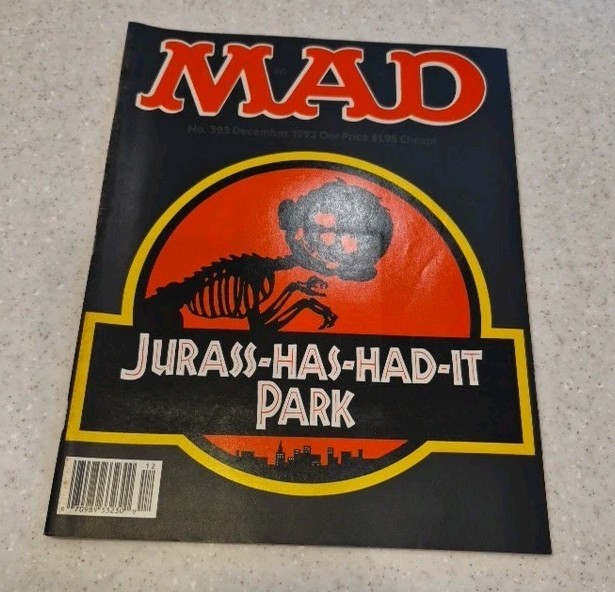 MAD Magazine #323 (December 1993) Jurassic Park MAD Magazine #323 (December 1993) Jurassic Park