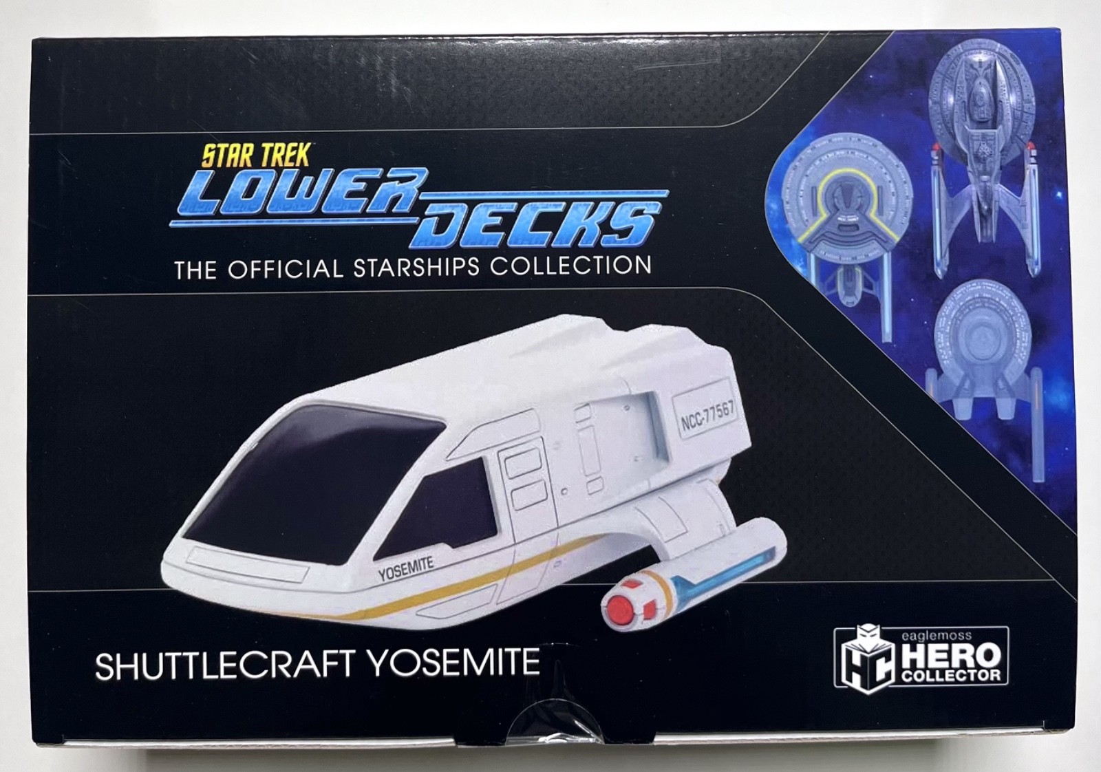 Authentic NEW STAR TREK LOWER DECKS SHUTTLECRAFT YOSEMITE XL SPECIAL EAGLEMOSS