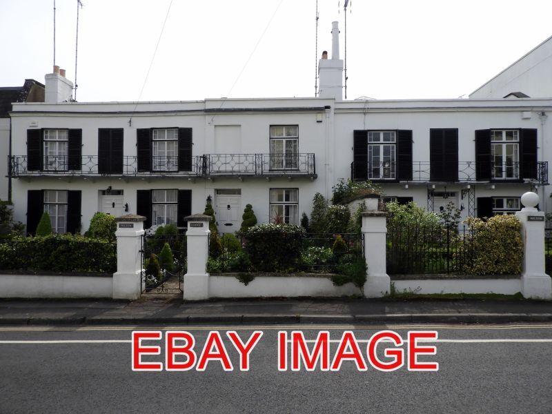 PHOTO  CHELTENHAM NELSON LODGE  TRAFALGAR STREET  CHELTENHAM SPA. COTTAGES BUILT