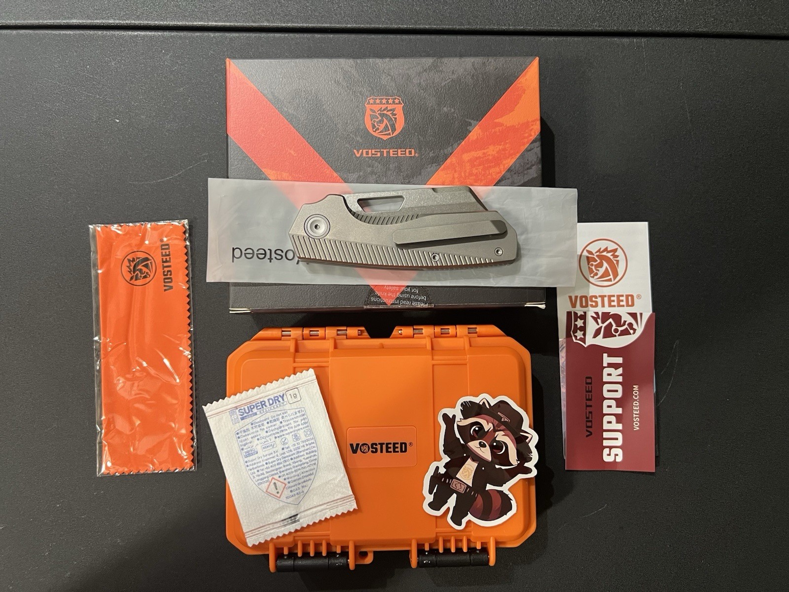 Vosteed Knives Divo Nip-L Liner Lock ~ Elmax & Titanium ~ A4201 Vosteed Knives Divo Nip-L Liner Lock ~ Elmax & Titanium ~ A4201