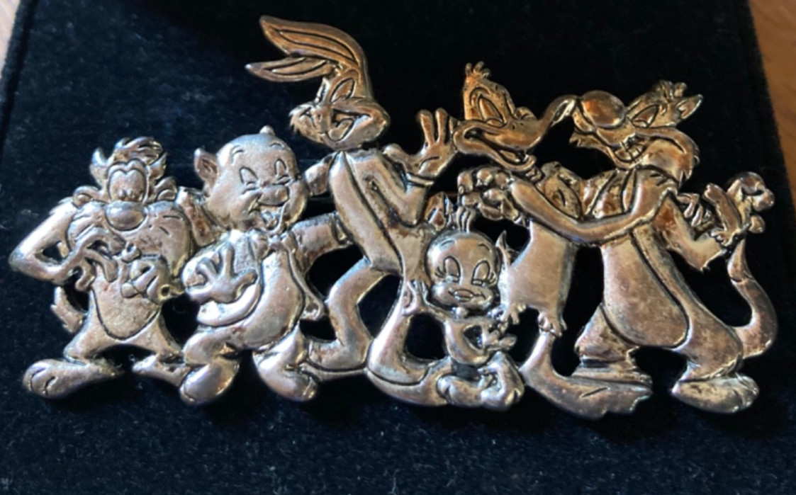 Vintage Looney Tunes/Warner Brothers Brooch-1994