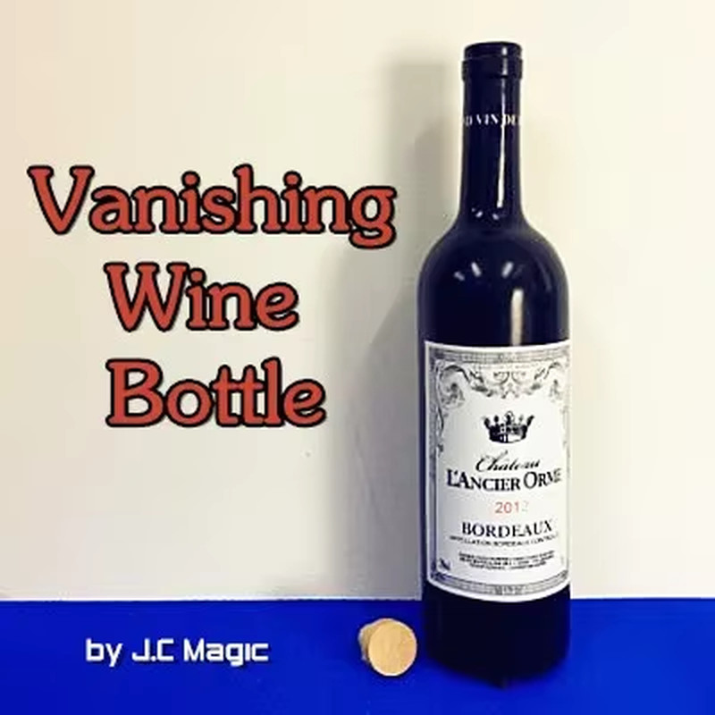 VANISHING WINE BOTTLE MAGIC TRICK – Professional Magician Stage Illusion Prop