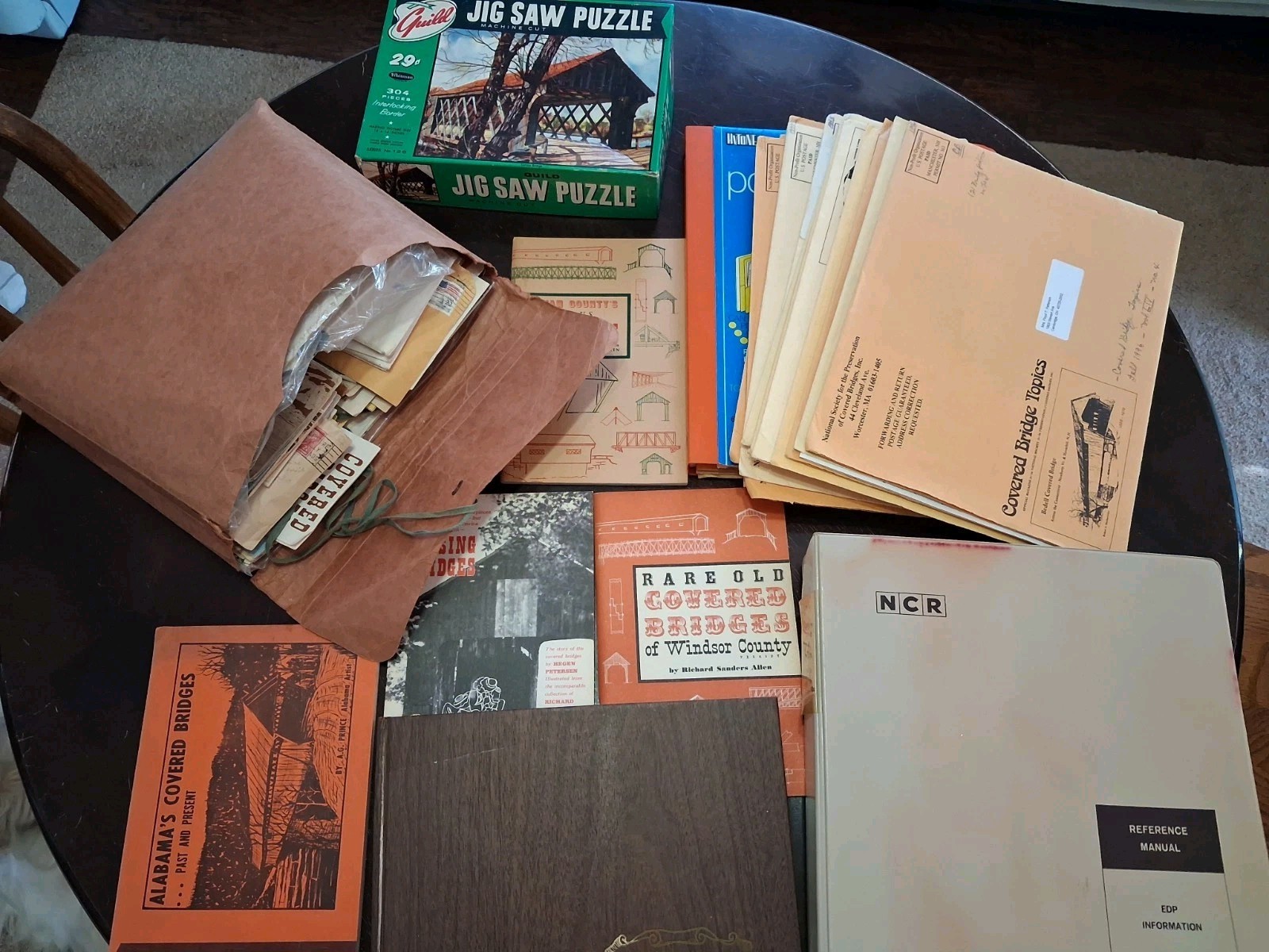 Vintage Postcards & Misc Ephemera PIctures, Photos, Books About Covered Bridges