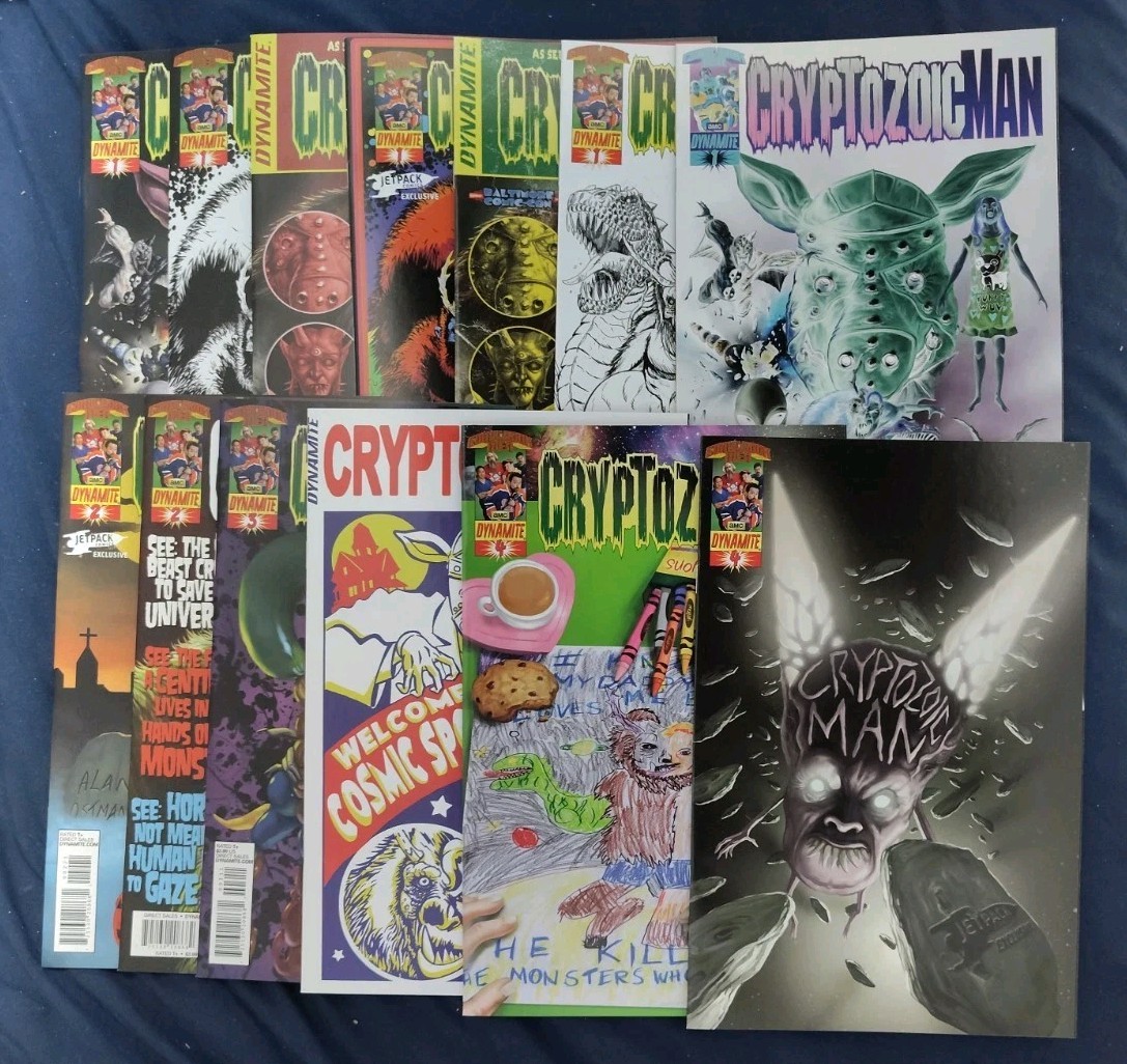 CRYPTOZOIC MAN #1,1,1,1,1,1,1,2,2,3,3,4,4, (Many Rare Variants)🔥2013 Avg.NM B18