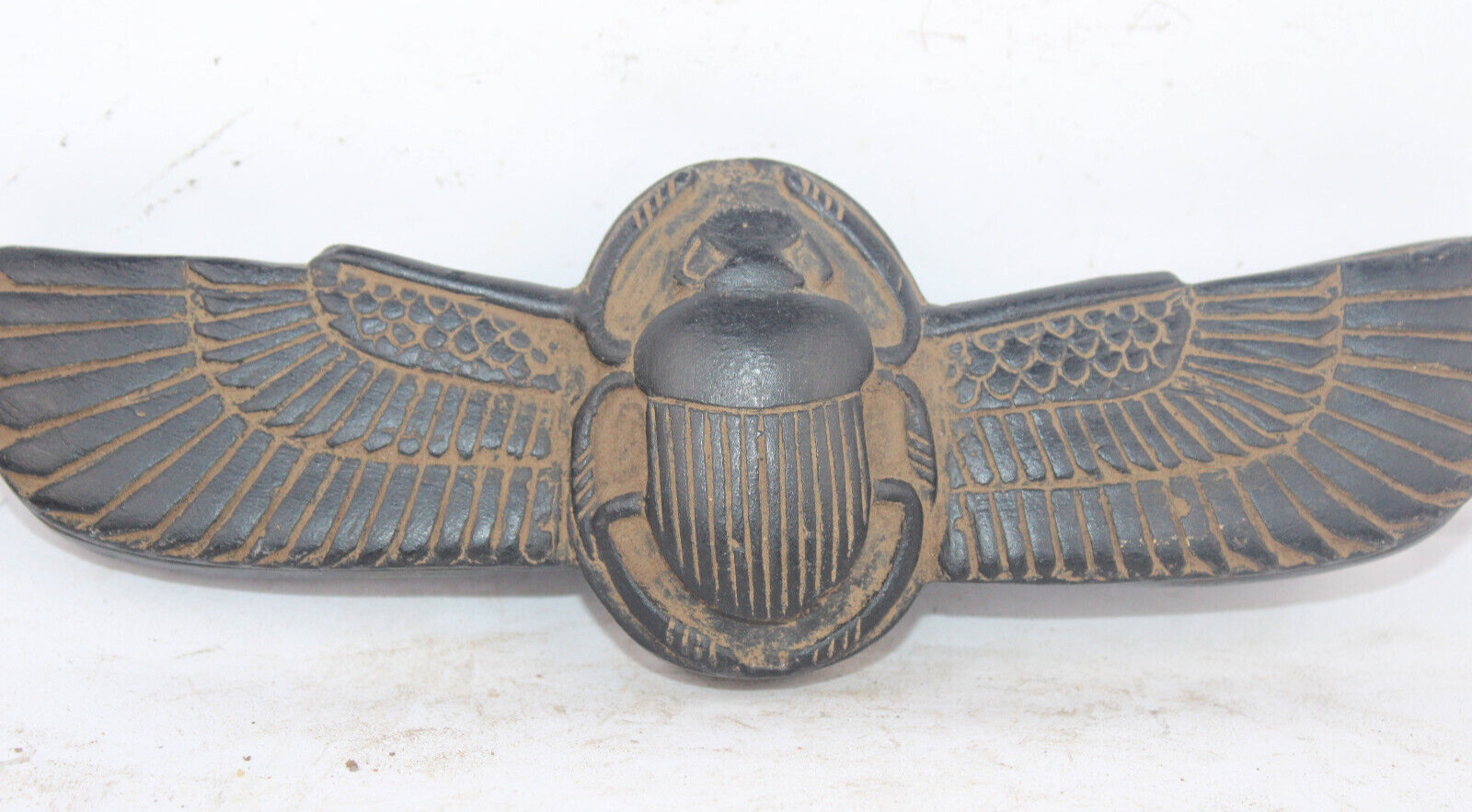 HANDMADE ANCIENT EGYPTIAN Pharaonic Winged Fly Scarab Protection -EGYCOM